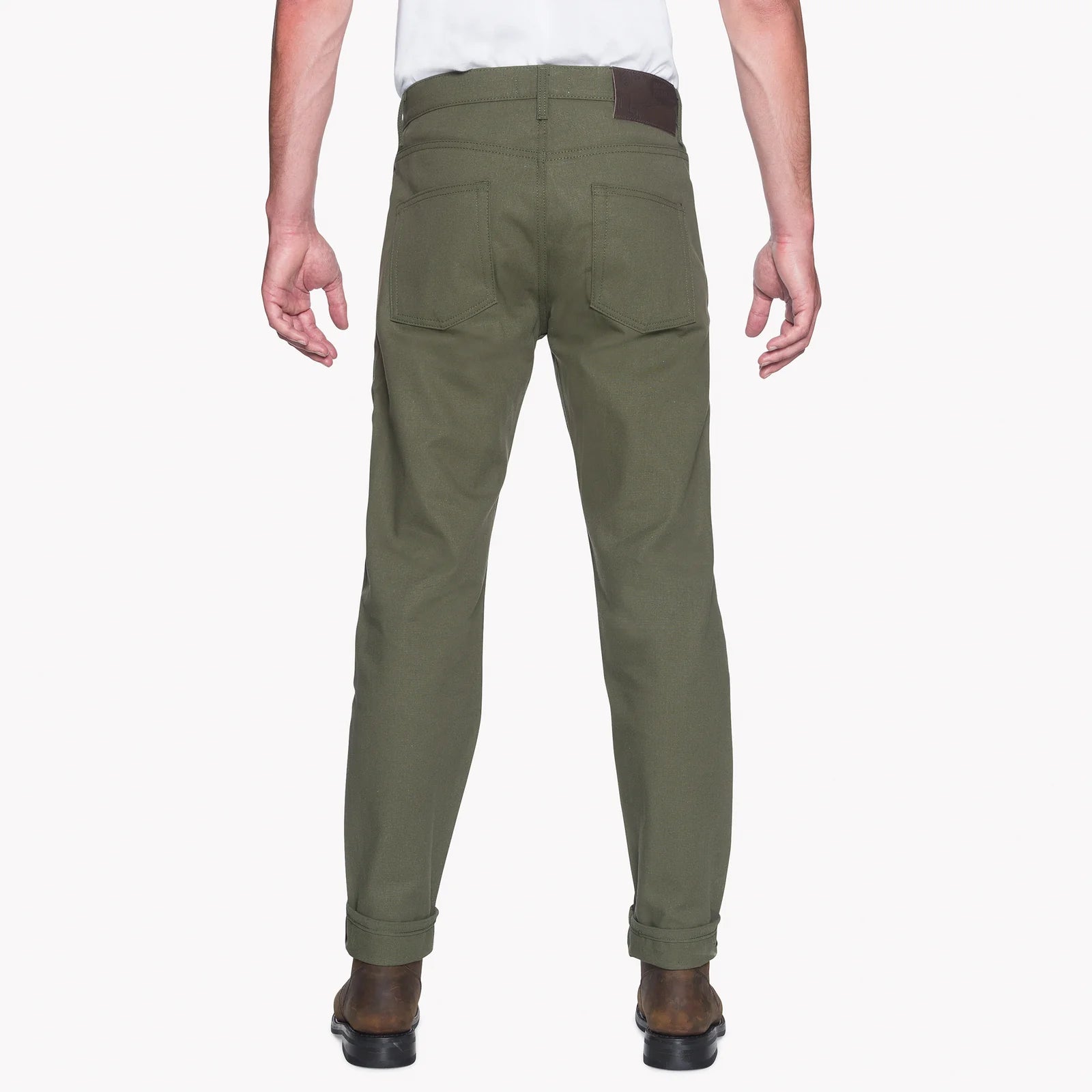 Easy Guy - Army Green Duck Selvedge