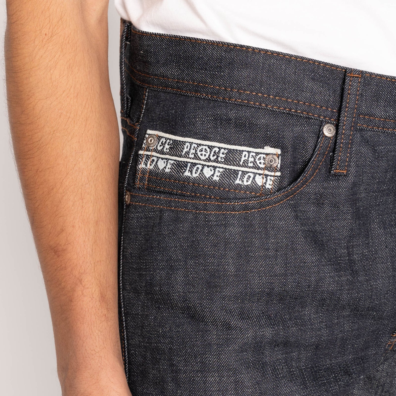 Weird Guy - Love & Peace Selvedge