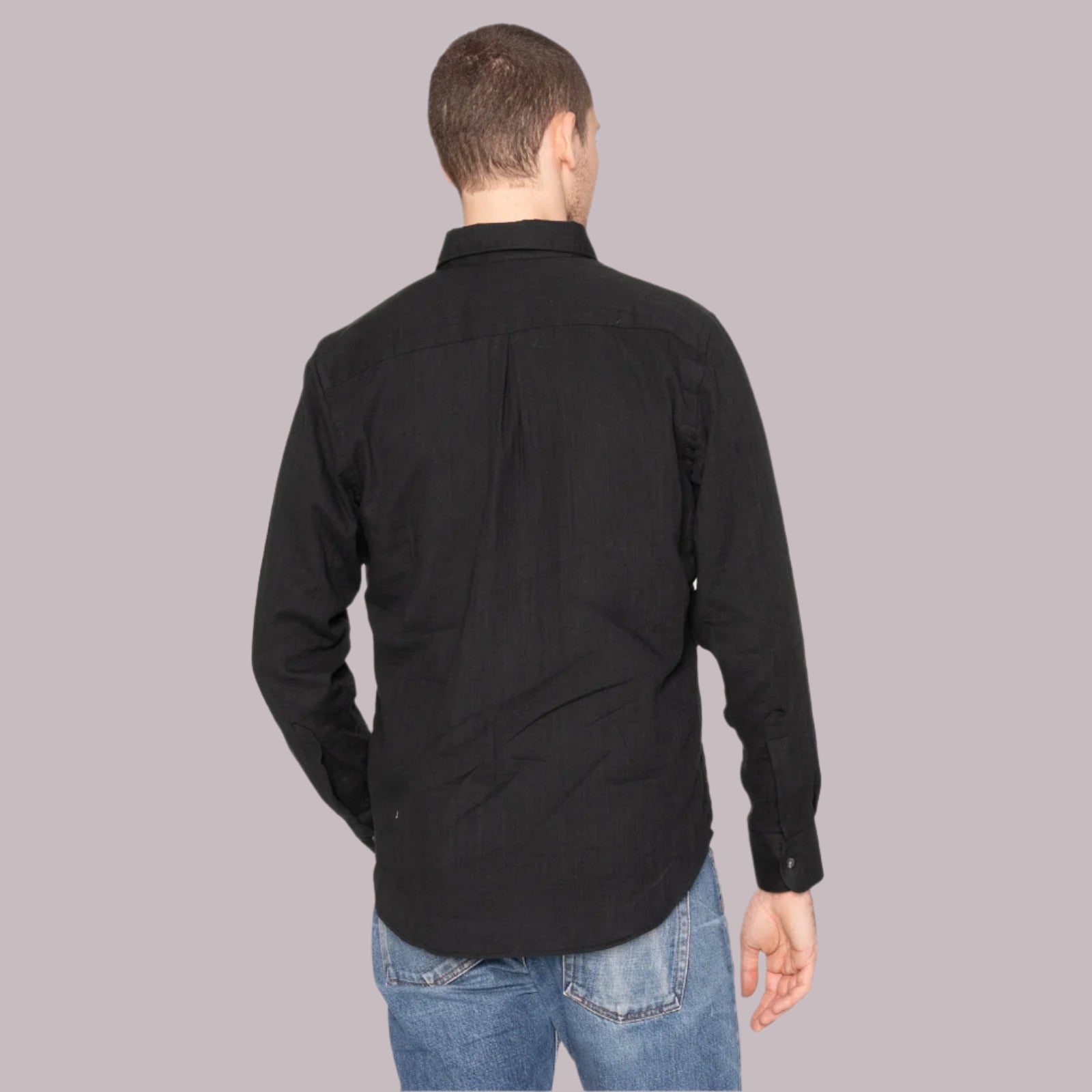 Easy Shirt - Double Weave Gauze - Black