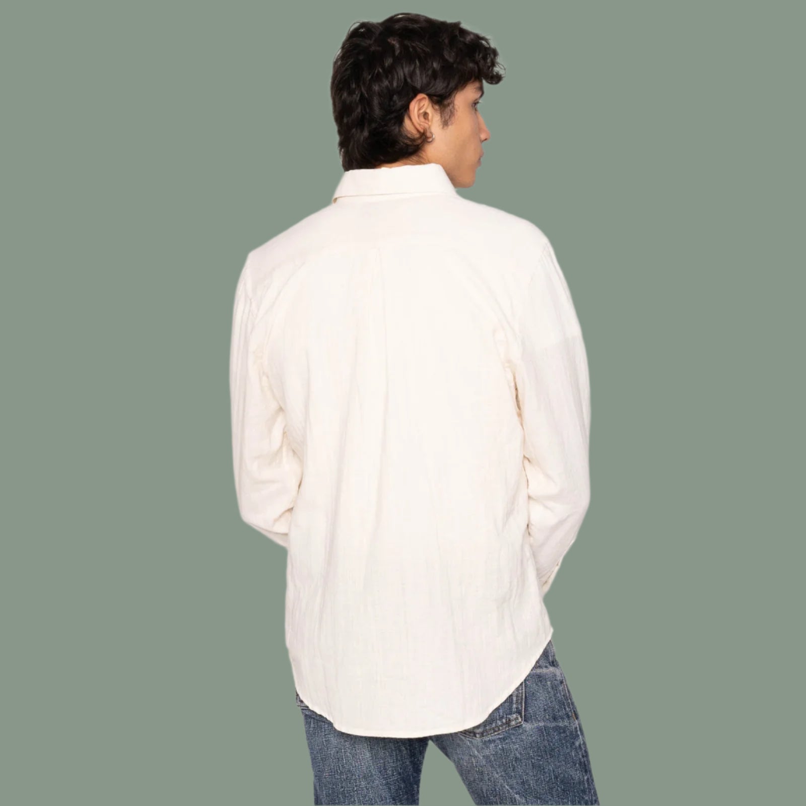 Easy Shirt - Double Weave Gauze - White