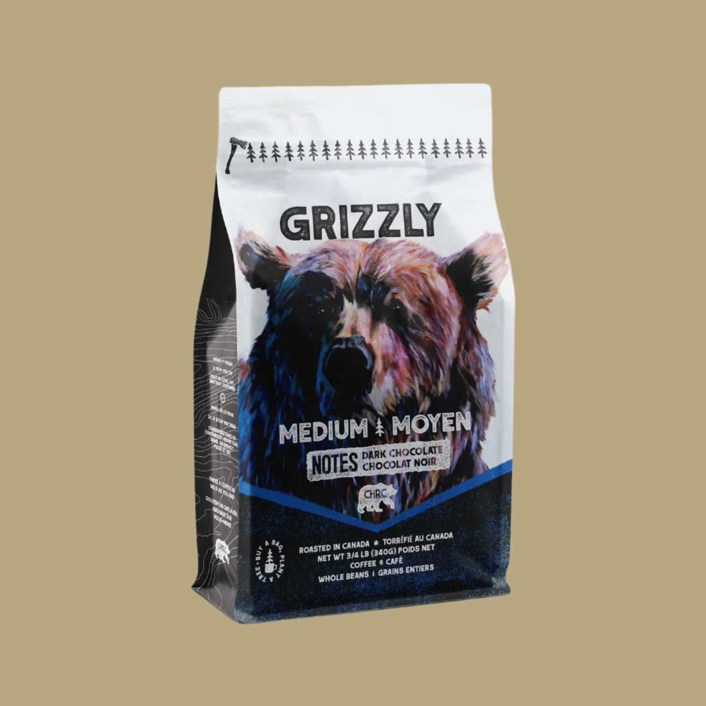 Grizzly - Medium Organic Coffee