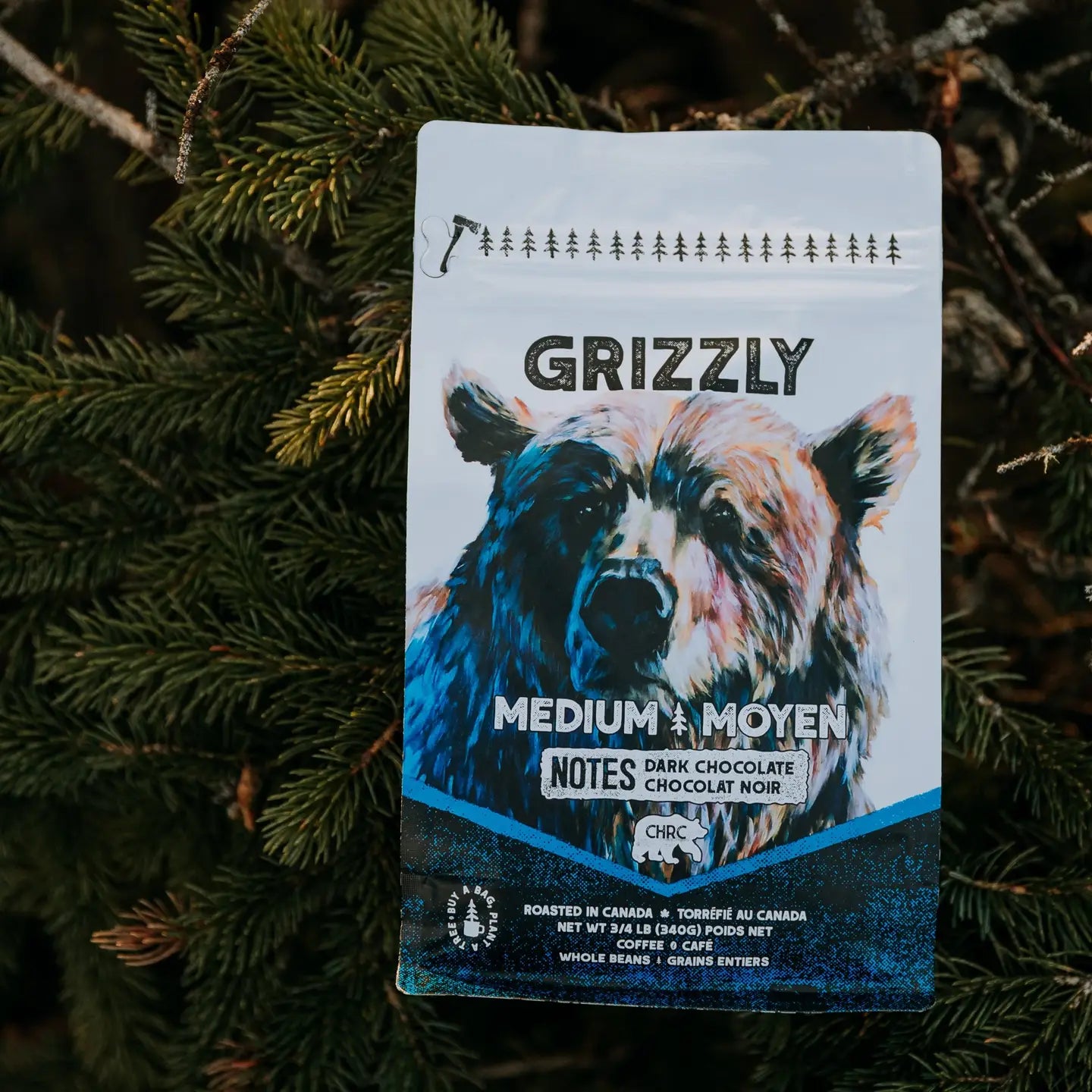 Grizzly - Medium Organic Coffee