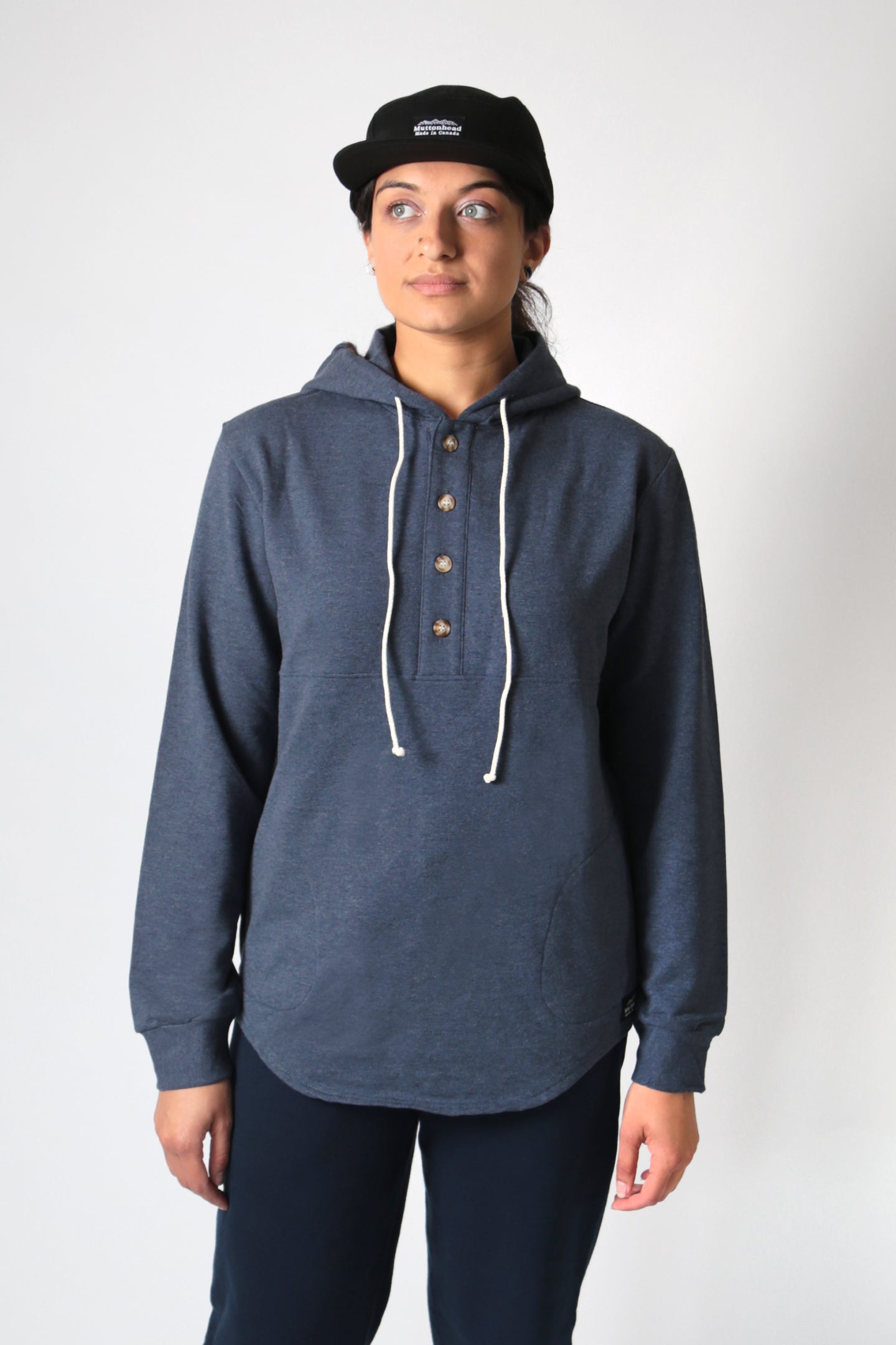 Bamboo Camping Hoodie - Heather Lake