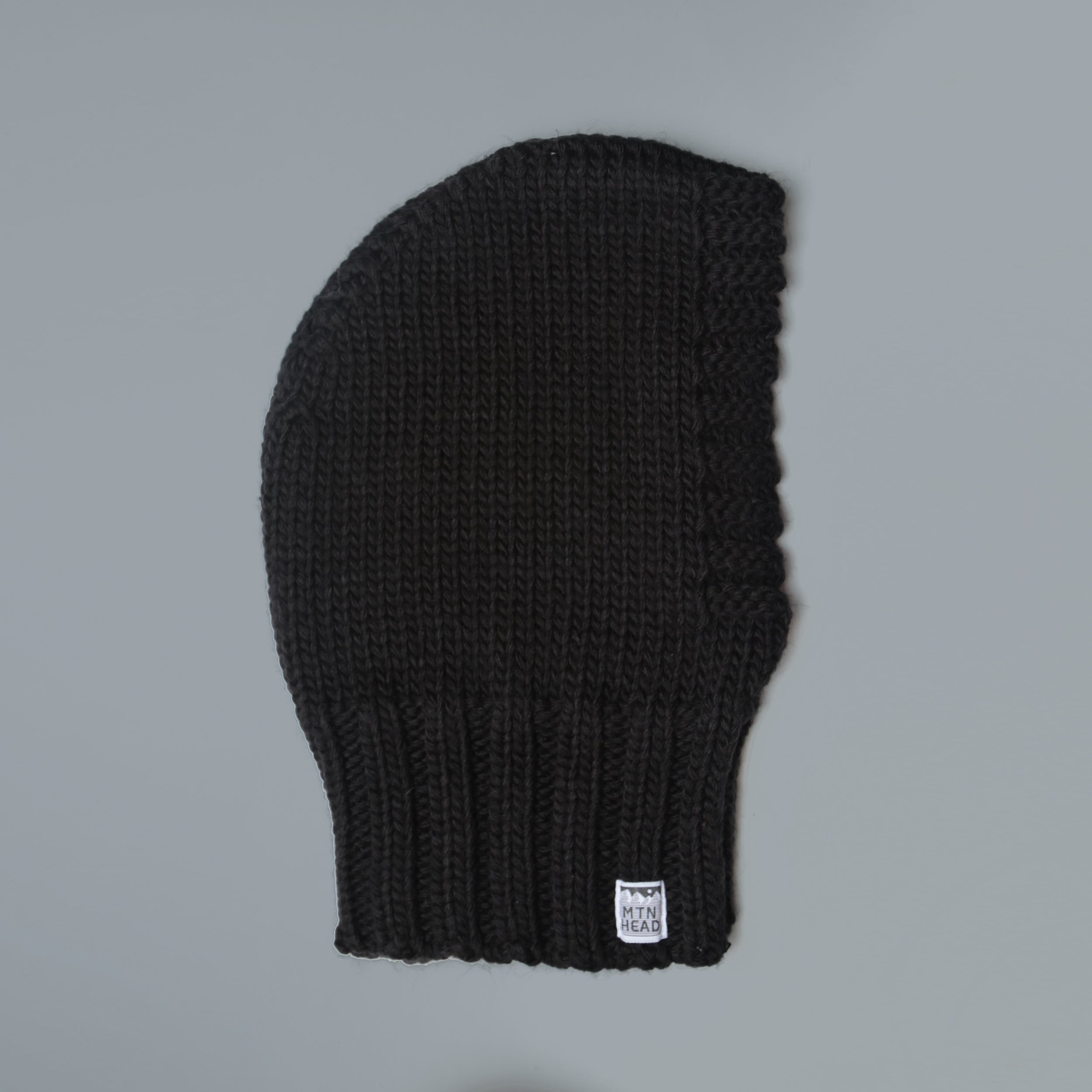 Nordic Knit Balaclava - Black