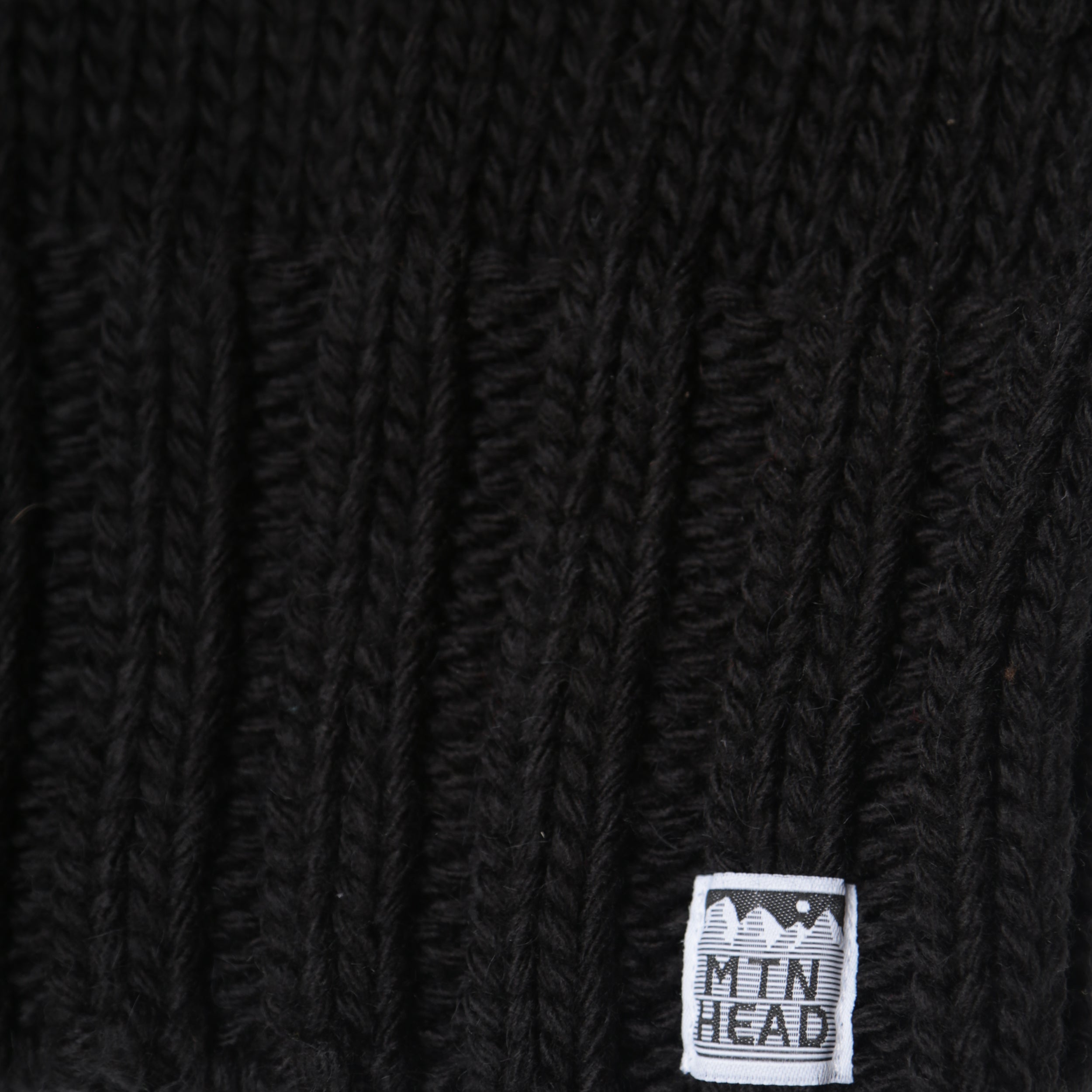 Nordic Knit Balaclava - Black