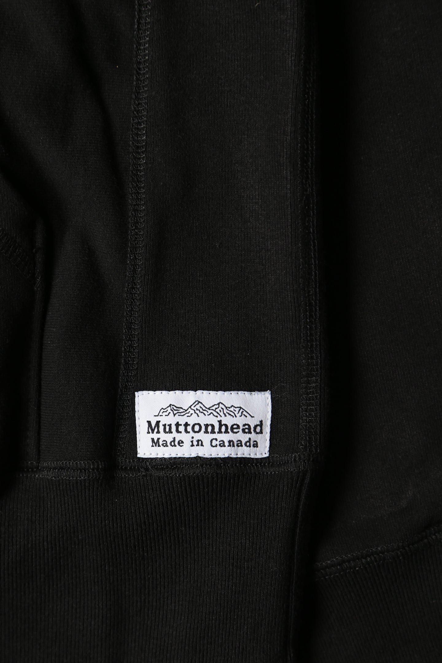 Pullover Cabin Hoodie - Black - Scruff Club Series