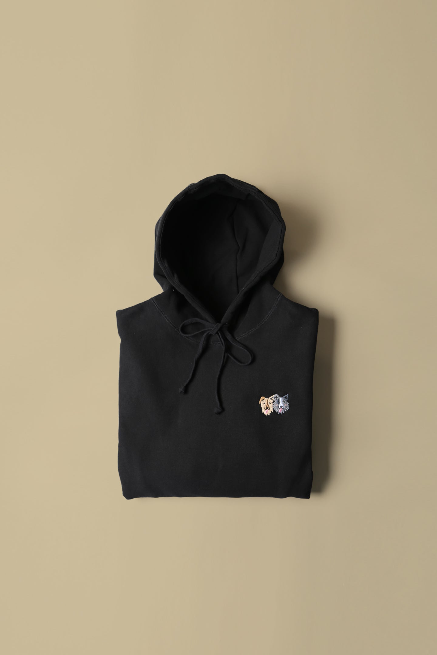 Pullover Cabin Hoodie - Black - Scruff Club Series