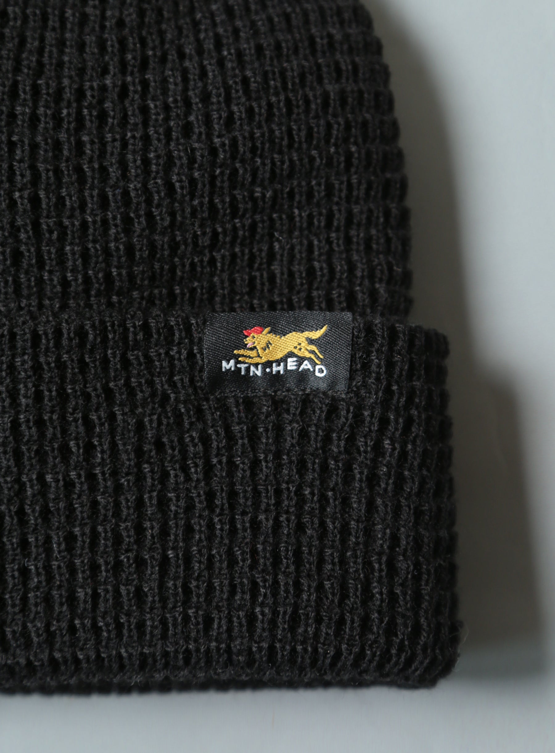 Waffle Toque - Black