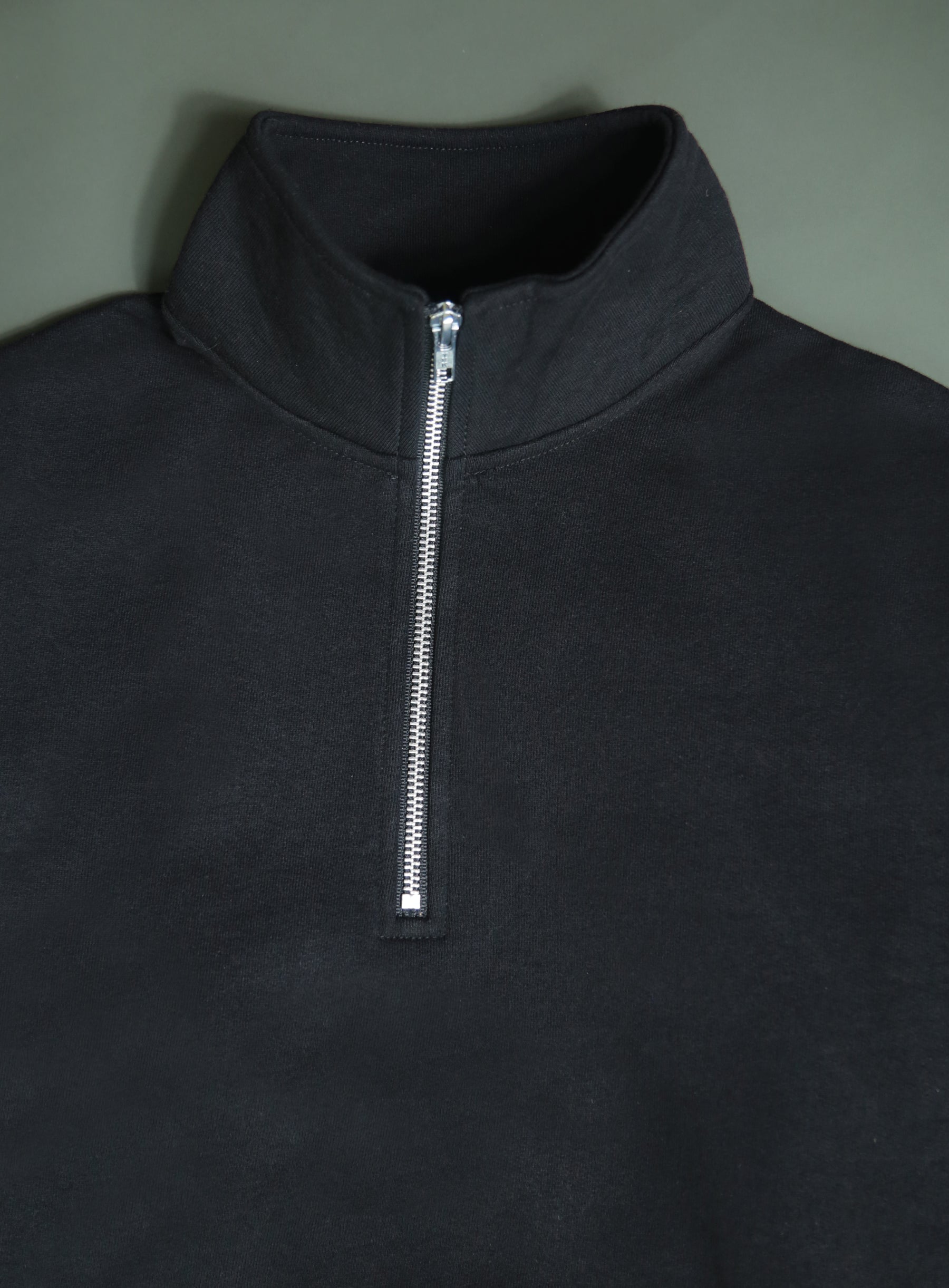 Cabin 1/4 Zip - Black