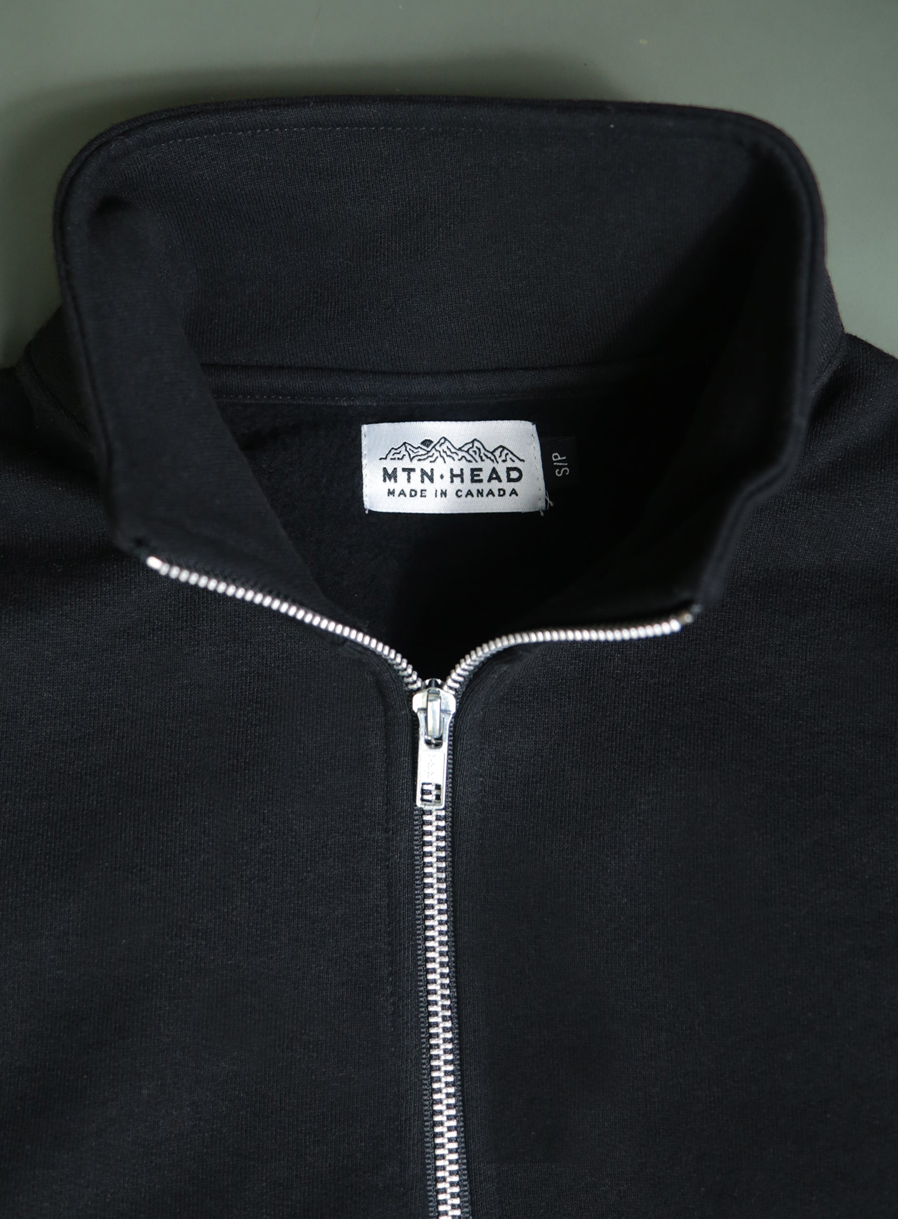 Cabin 1/4 Zip - Black