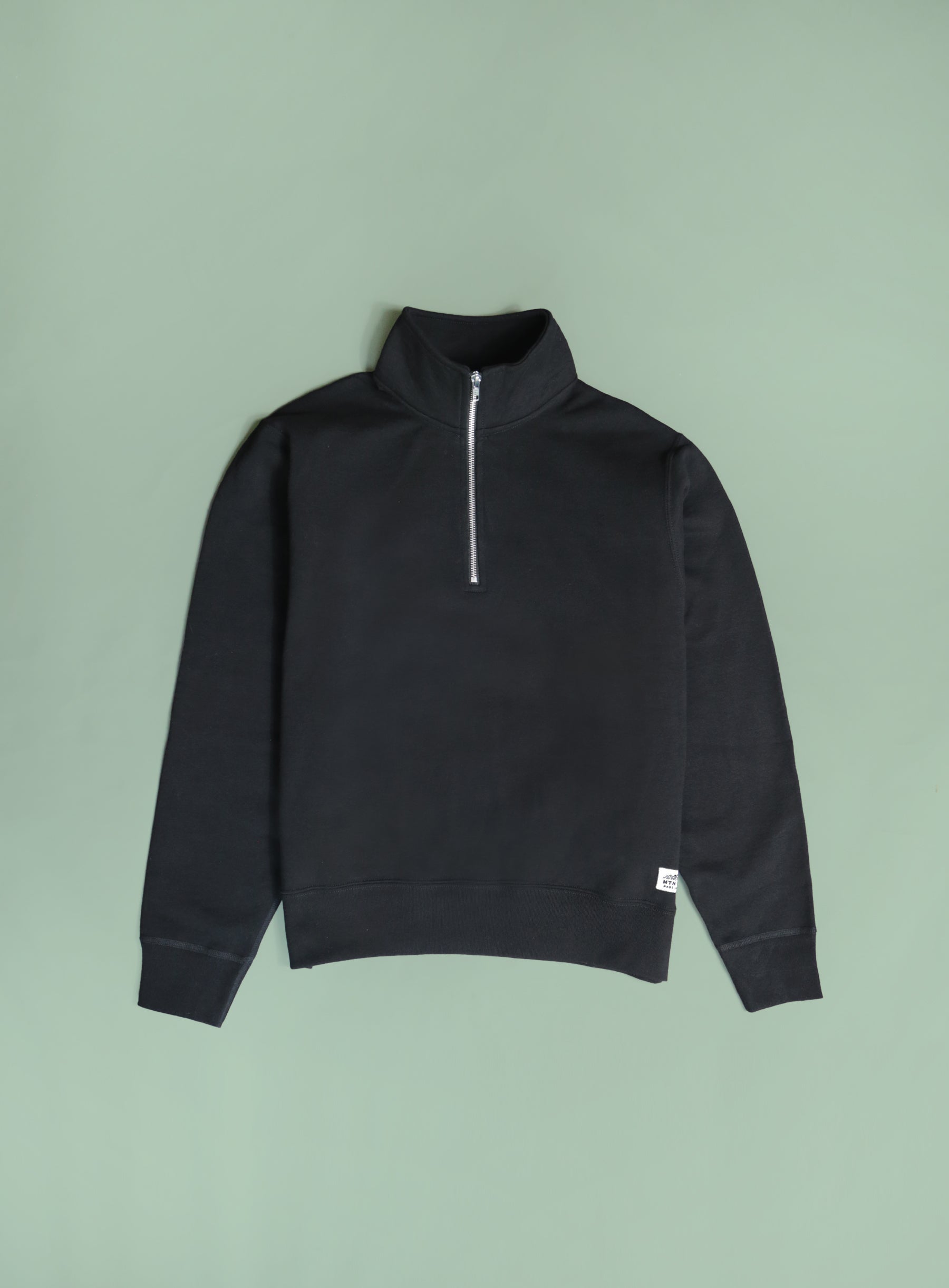 Cabin 1/4 Zip - Black