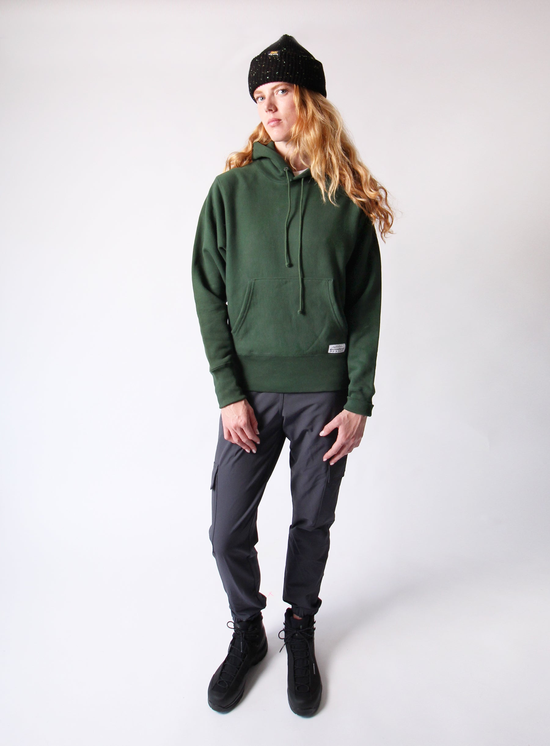 Pullover Cabin Hoodie - Forest Green