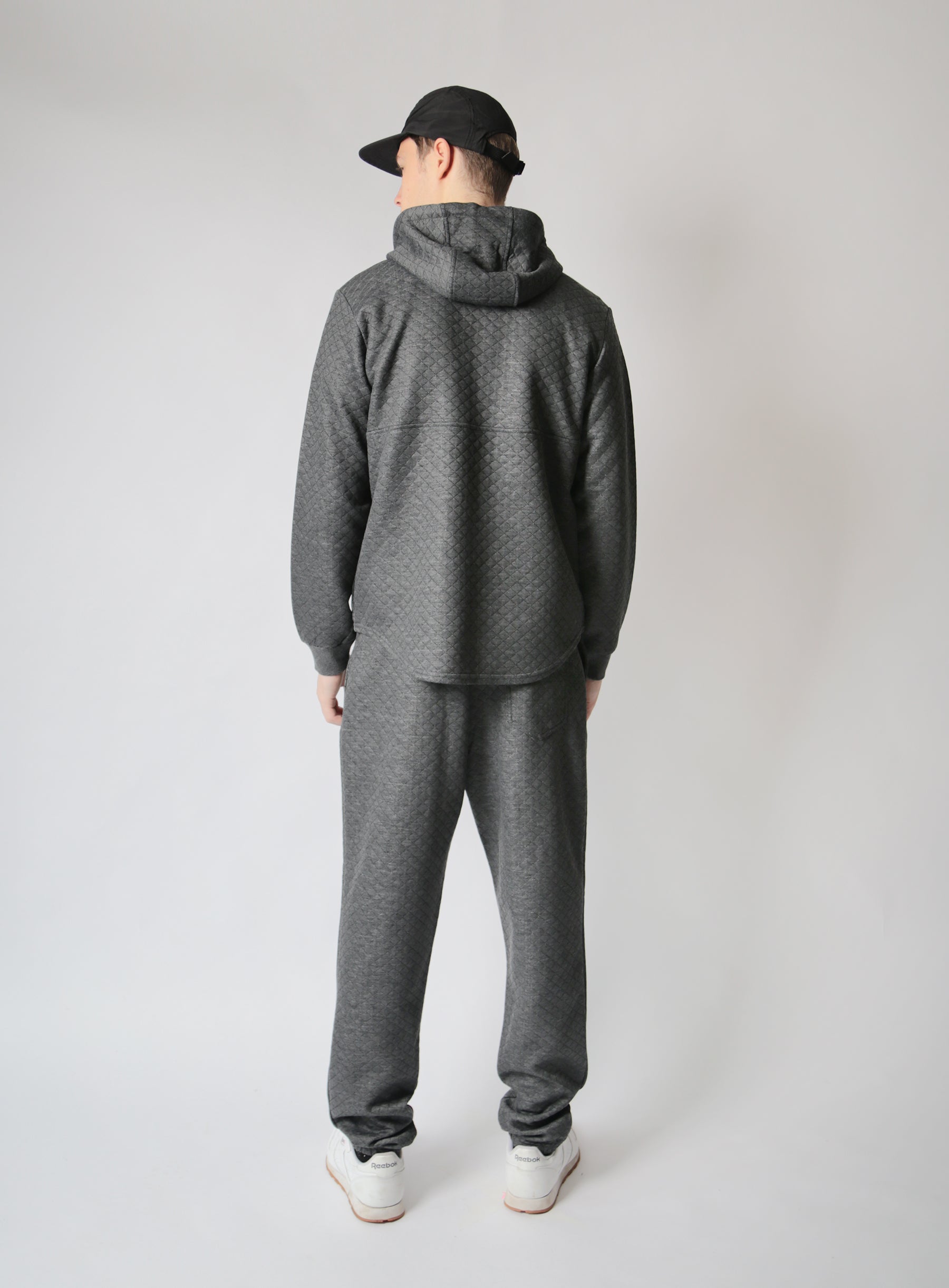 Sweatpants - Charcoal Quilt