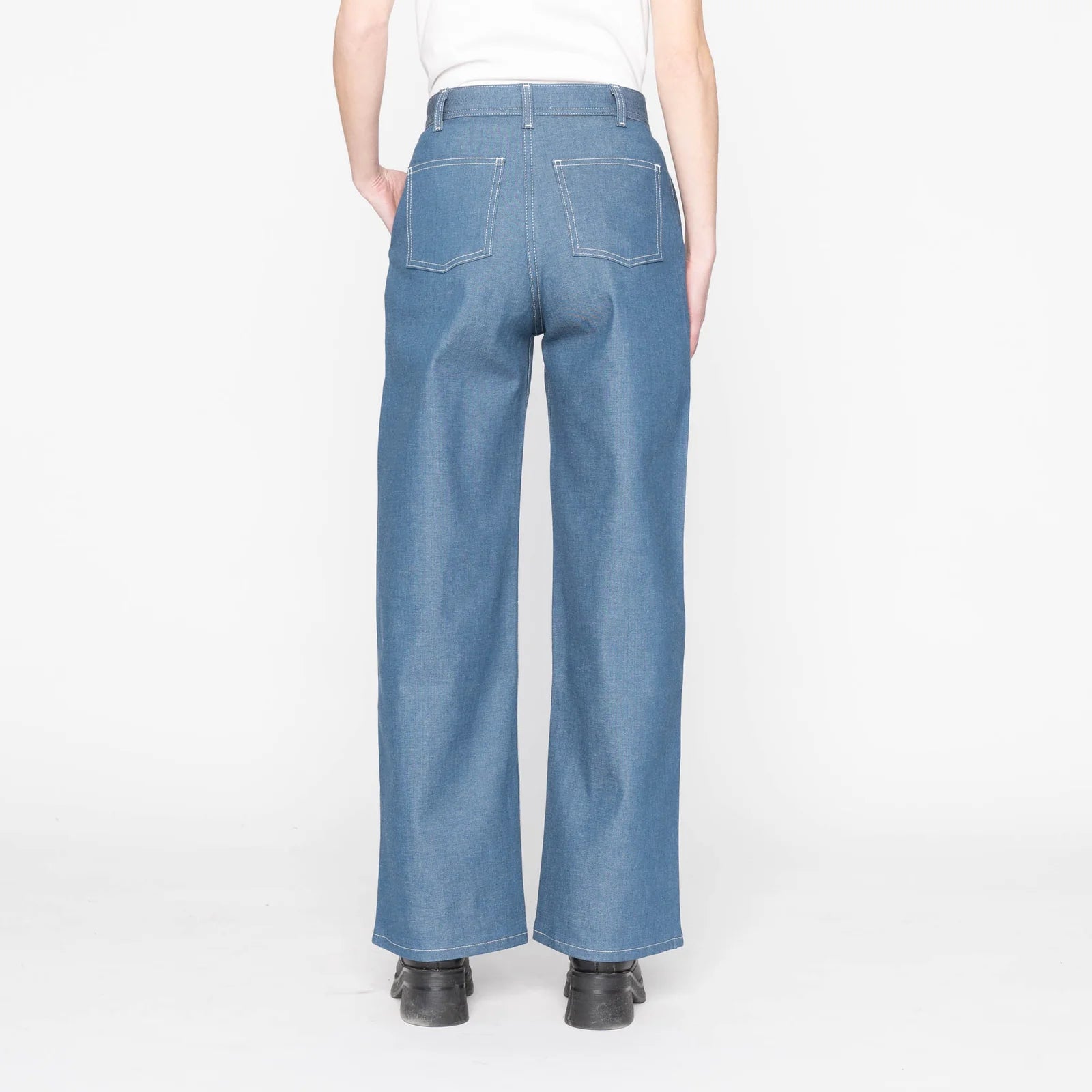 Women's Maudie - Antique Blue Denim Stretch