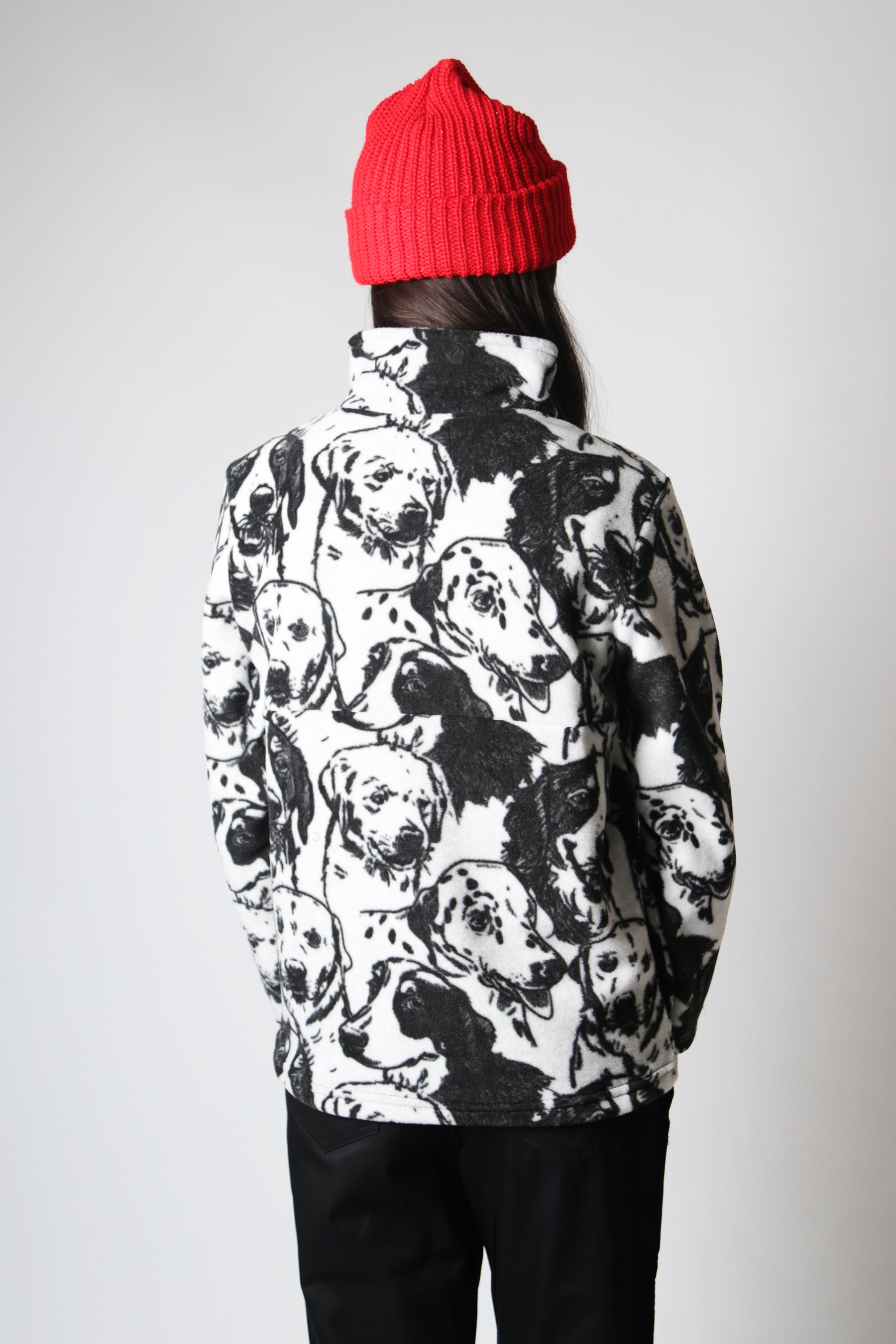 Alpine 1/4 Zip  - Polar Fleece - Black Dog Camo