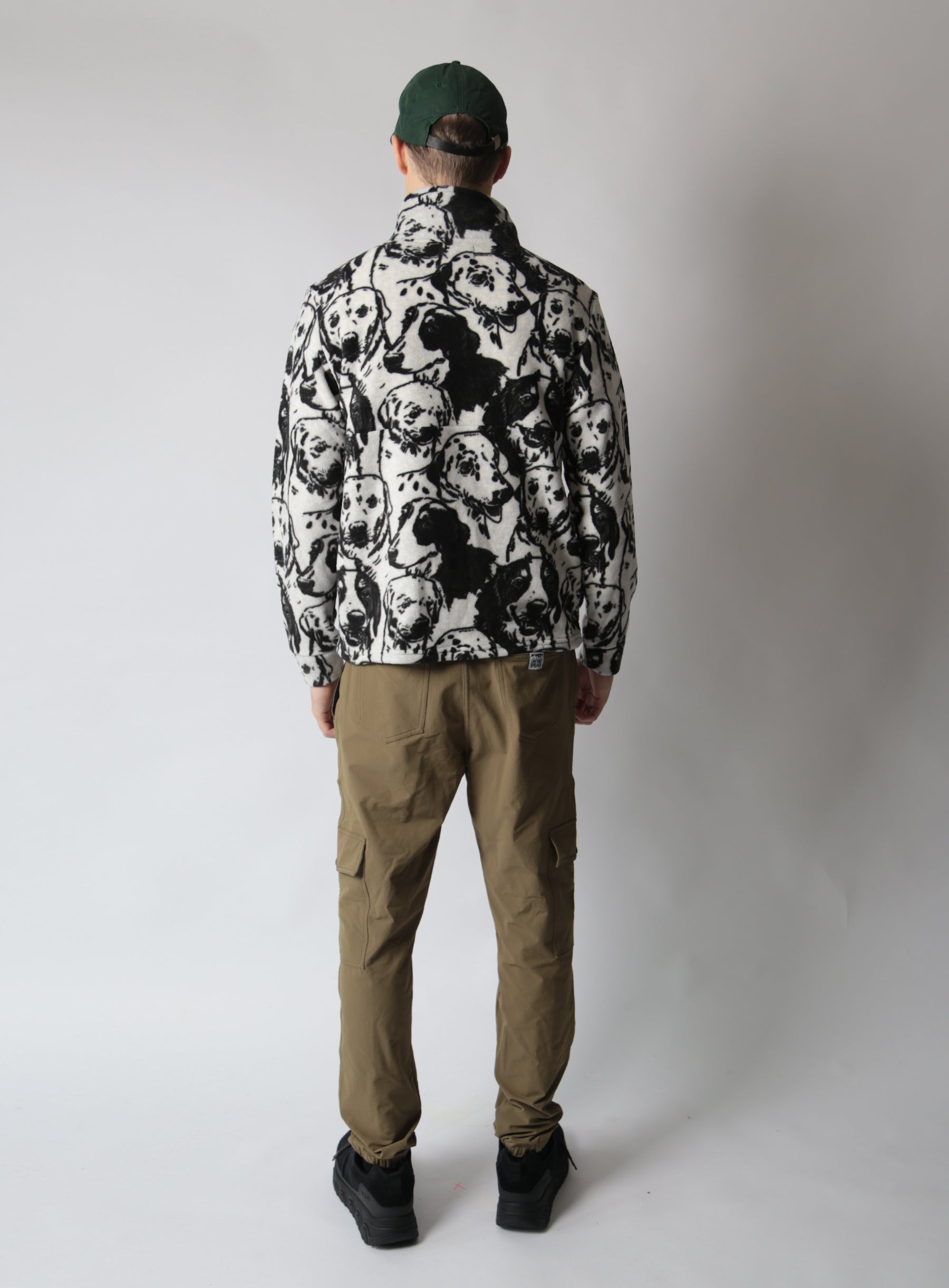 Alpine 1/4 Zip  - Polar Fleece - Black Dog Camo