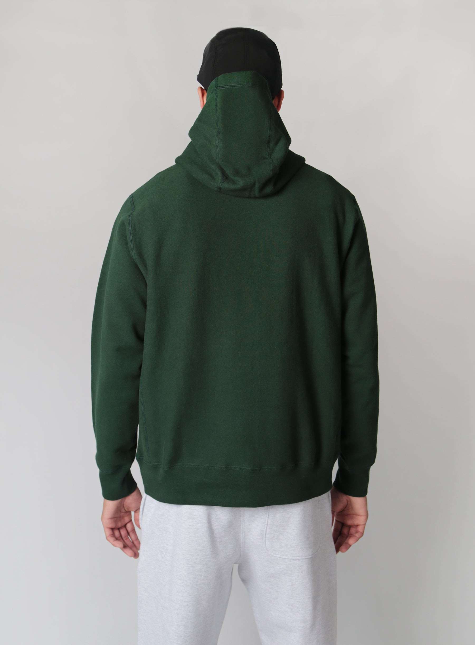 Pullover Cabin Hoodie - Forest Green