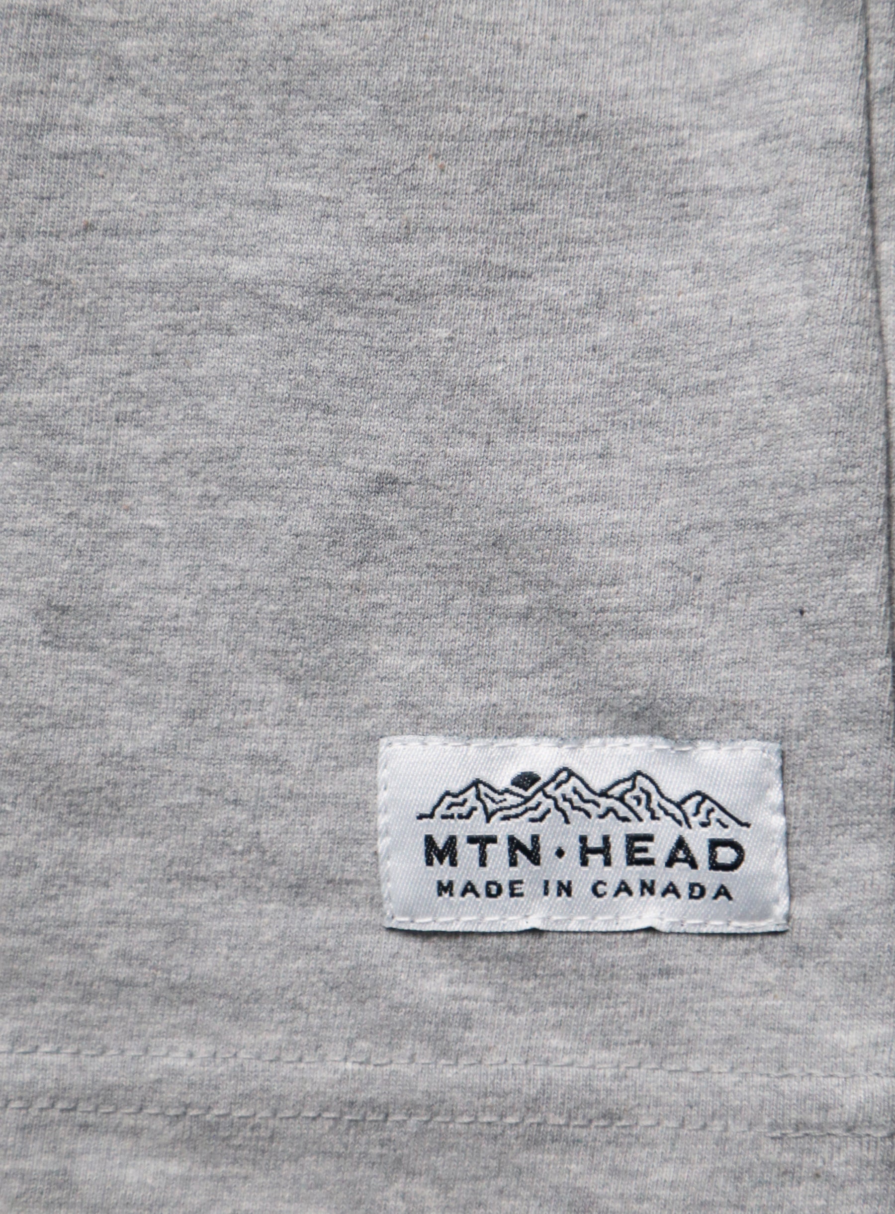 Heavy Weight Long Sleeve - Heather Grey - Outsiders Bear Embroidery