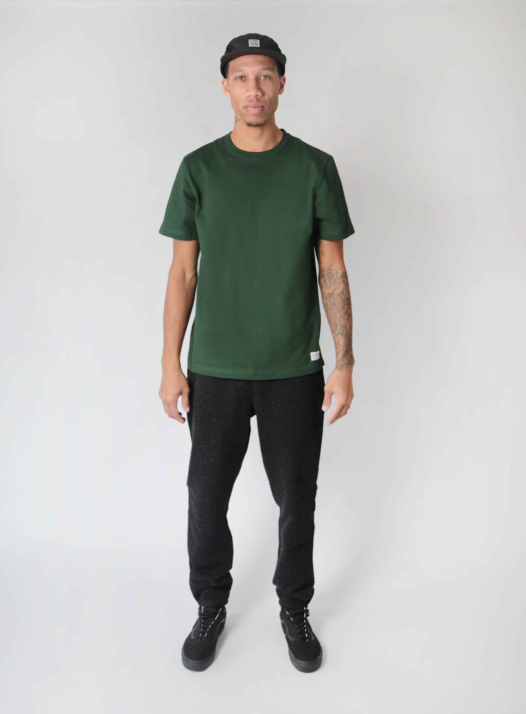 Heavy Weight Tee - Forest Green