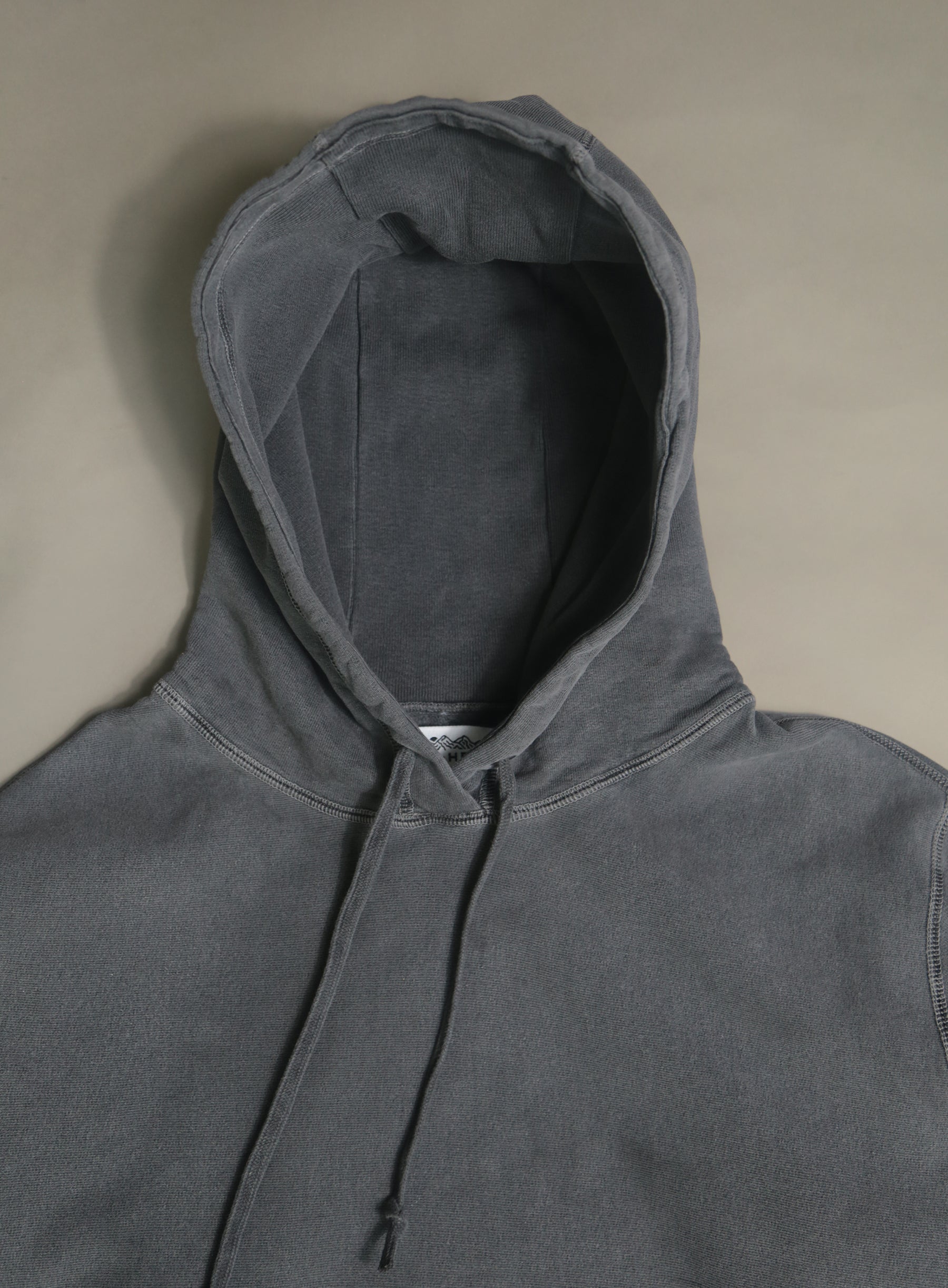 Pullover Cabin Hoodie - Washed Black