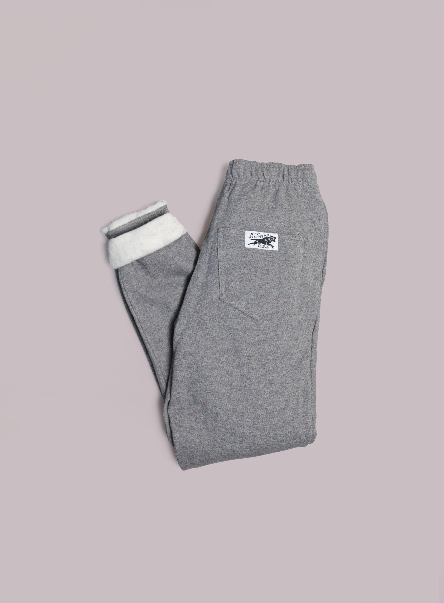 Sweatpants - Heather Grey Rainbow Speckle