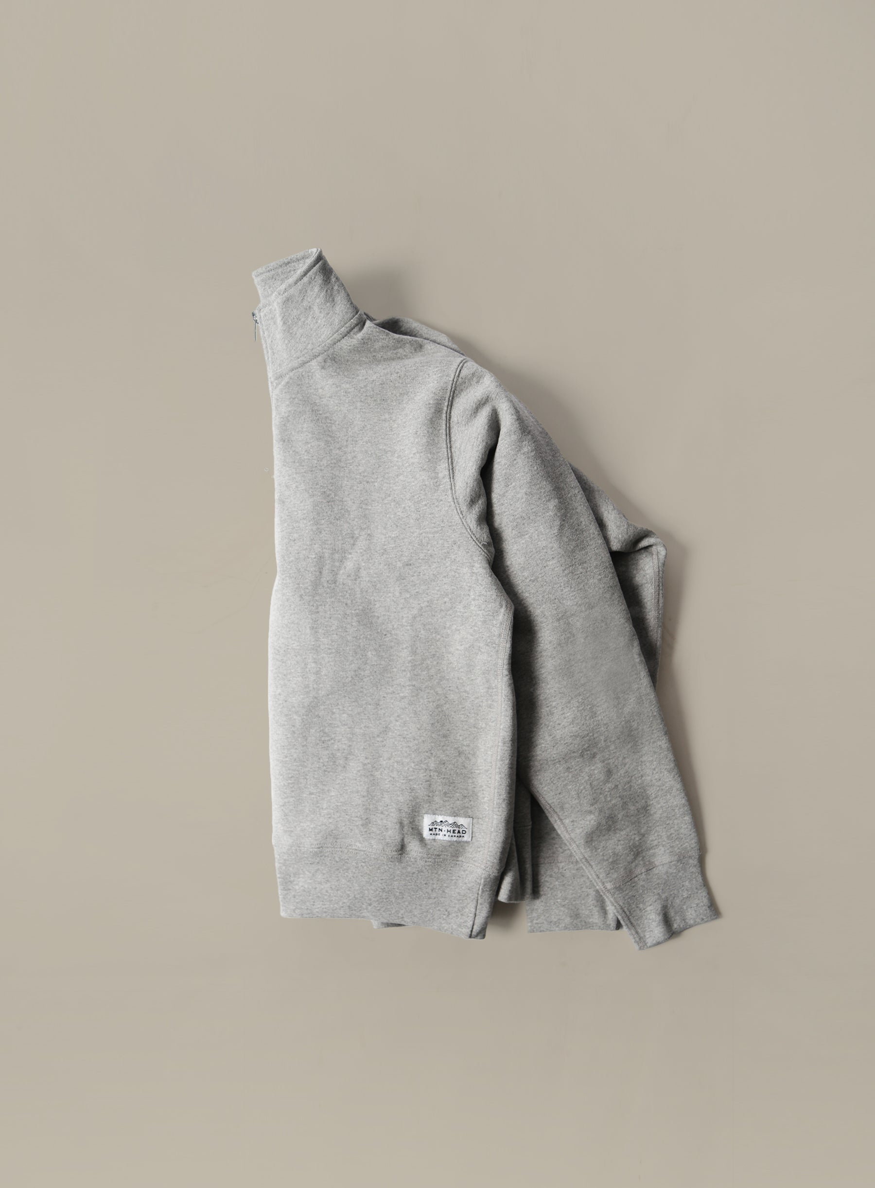 Cabin 1/4 Zip - Heather Grey