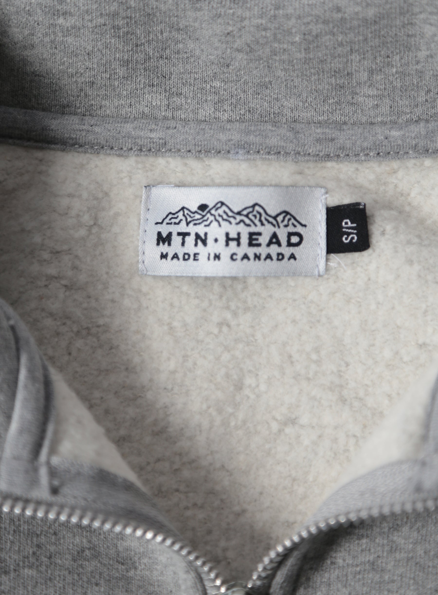 Cabin 1/4 Zip - Heather Grey