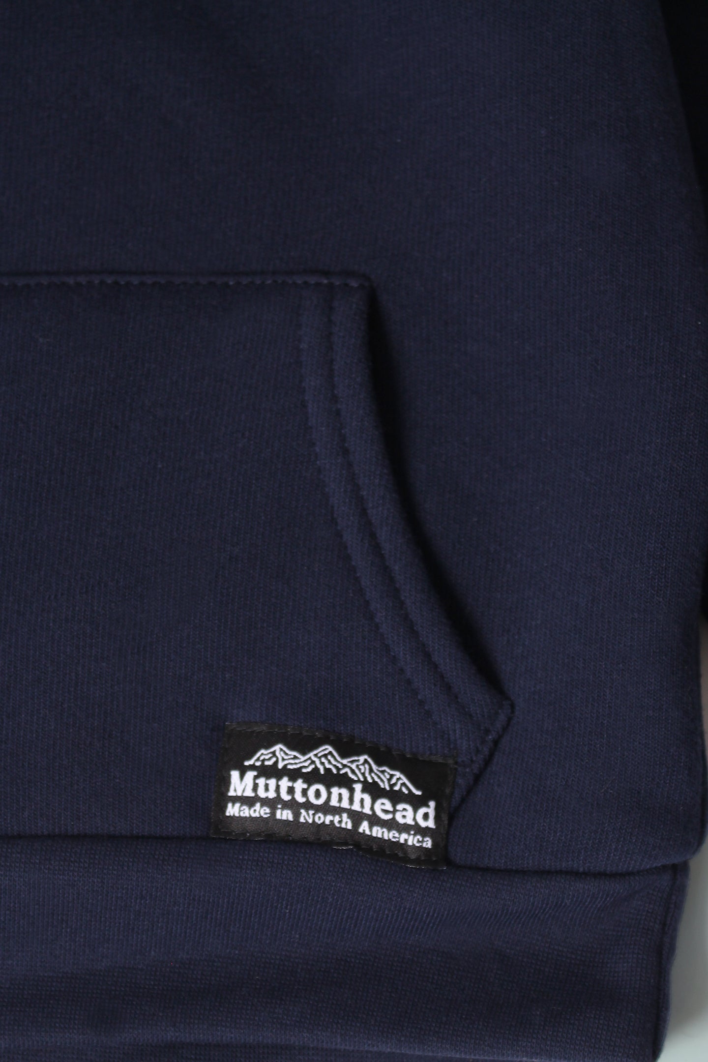 Kids Cabin Hoodie - Navy - Deer Embroidery