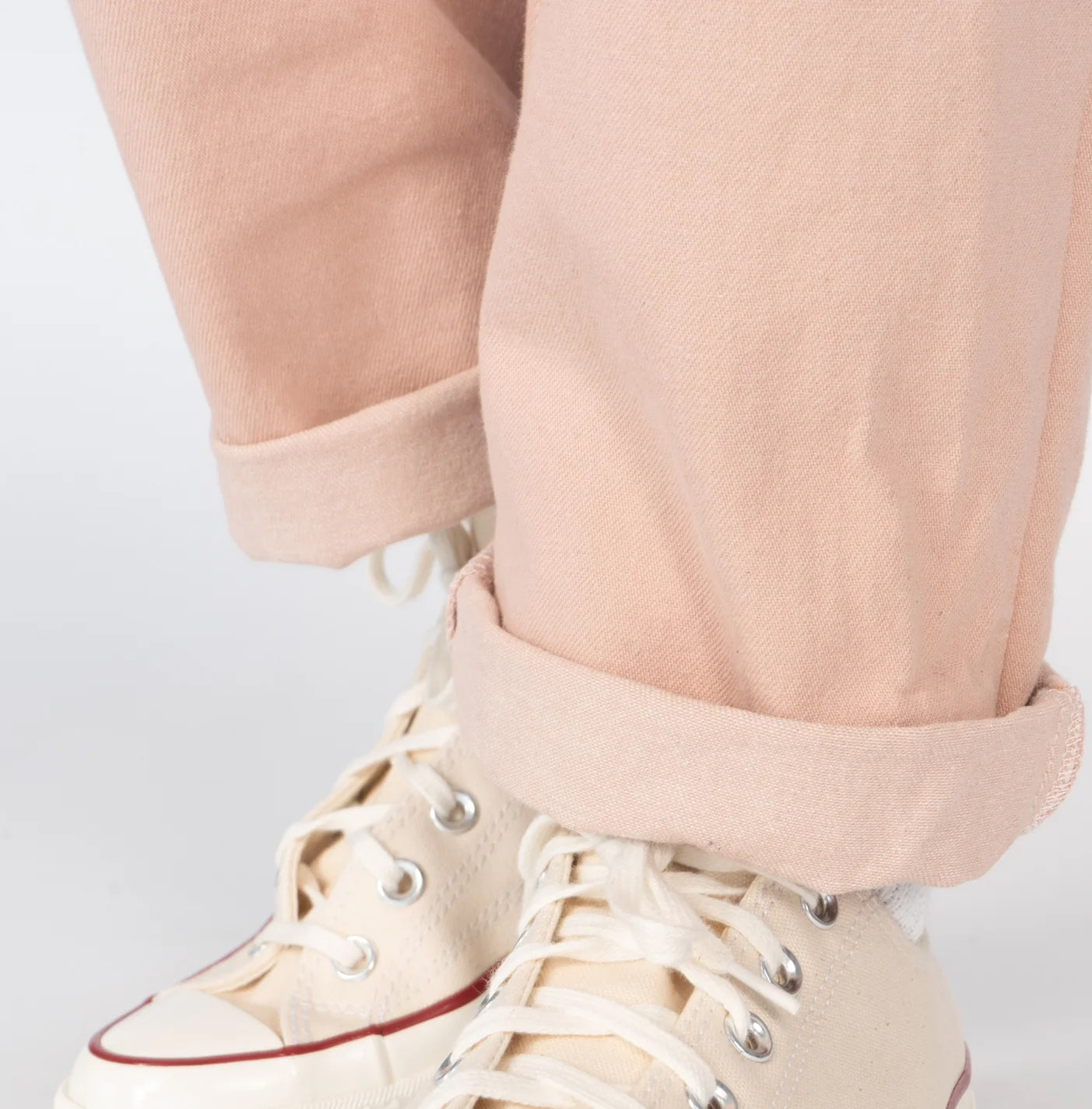 Straight Leg Overall - Dusty Rose Denim