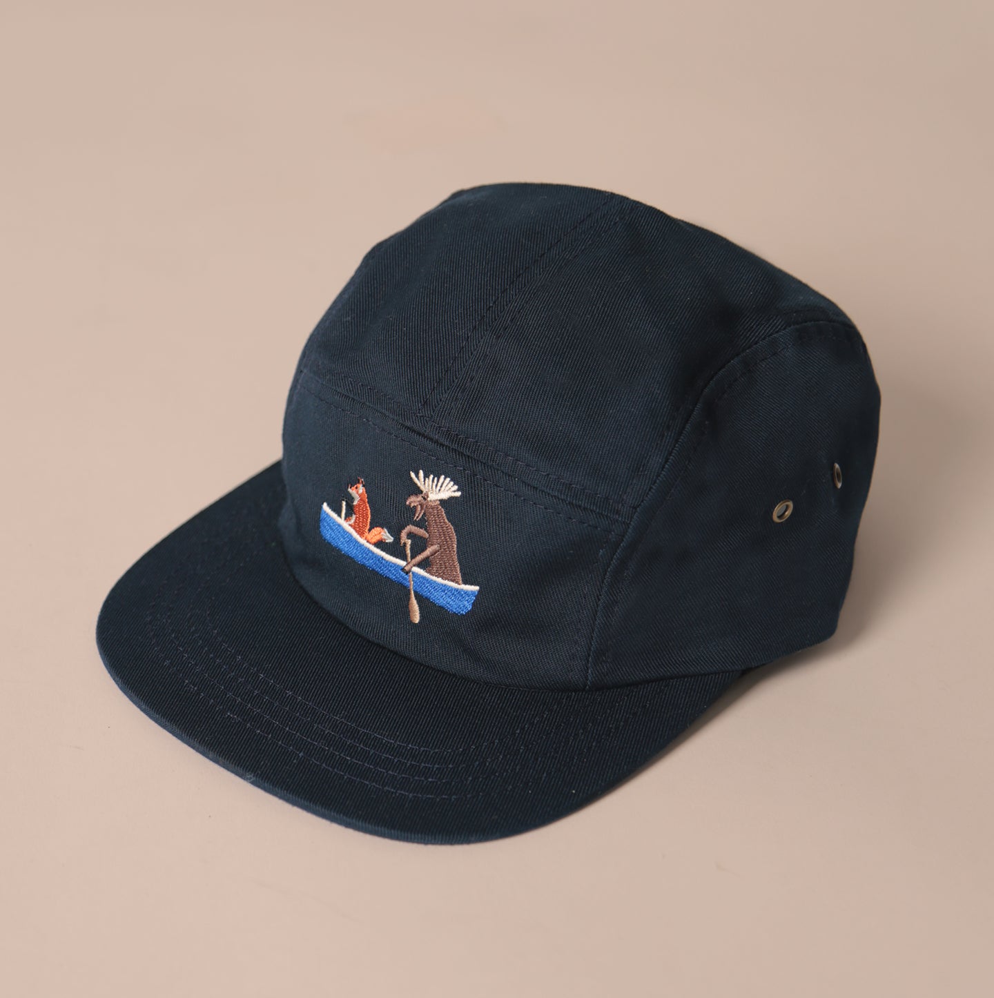 5 Panel - Navy - Paddle Pals Embroidery - CAMP Series