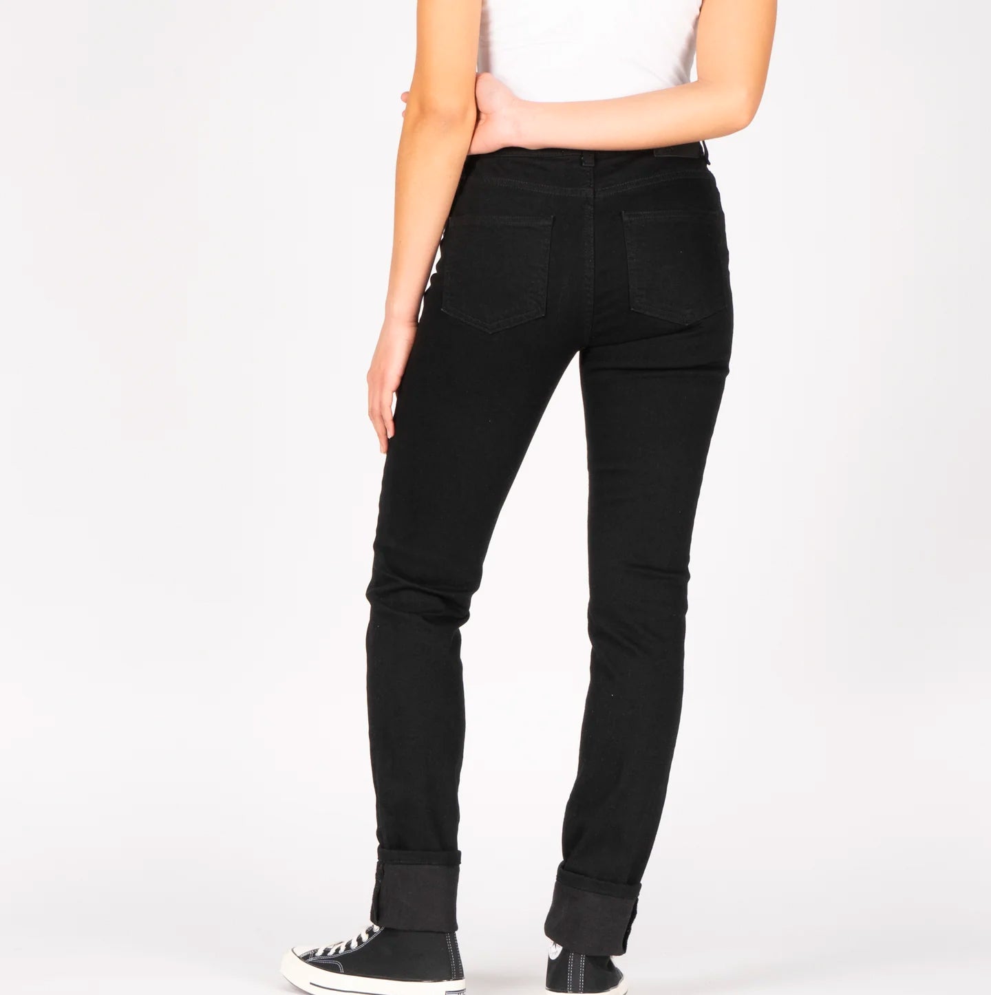 Women's High Skinny - All Black Comfort