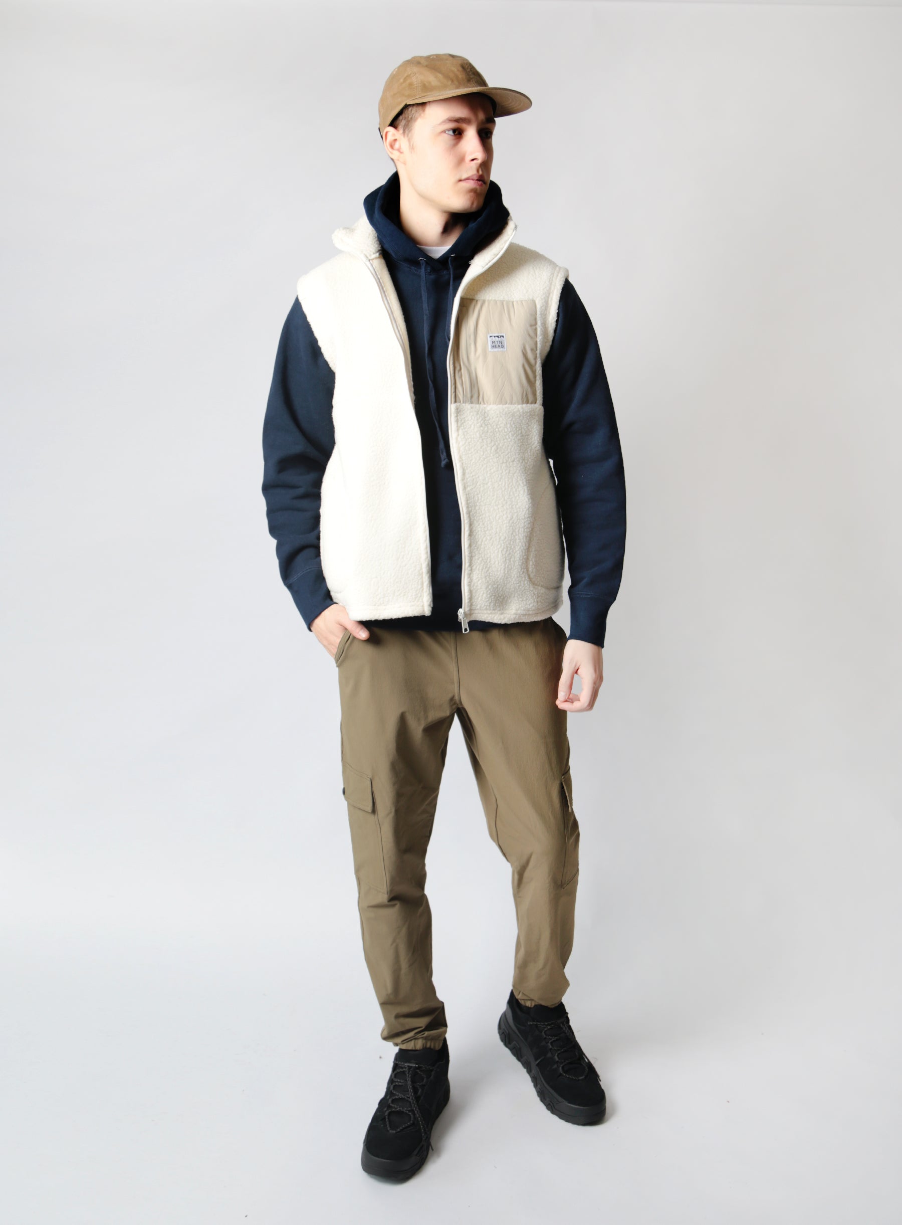 Alpine Sherpa Vest - Oatmeal