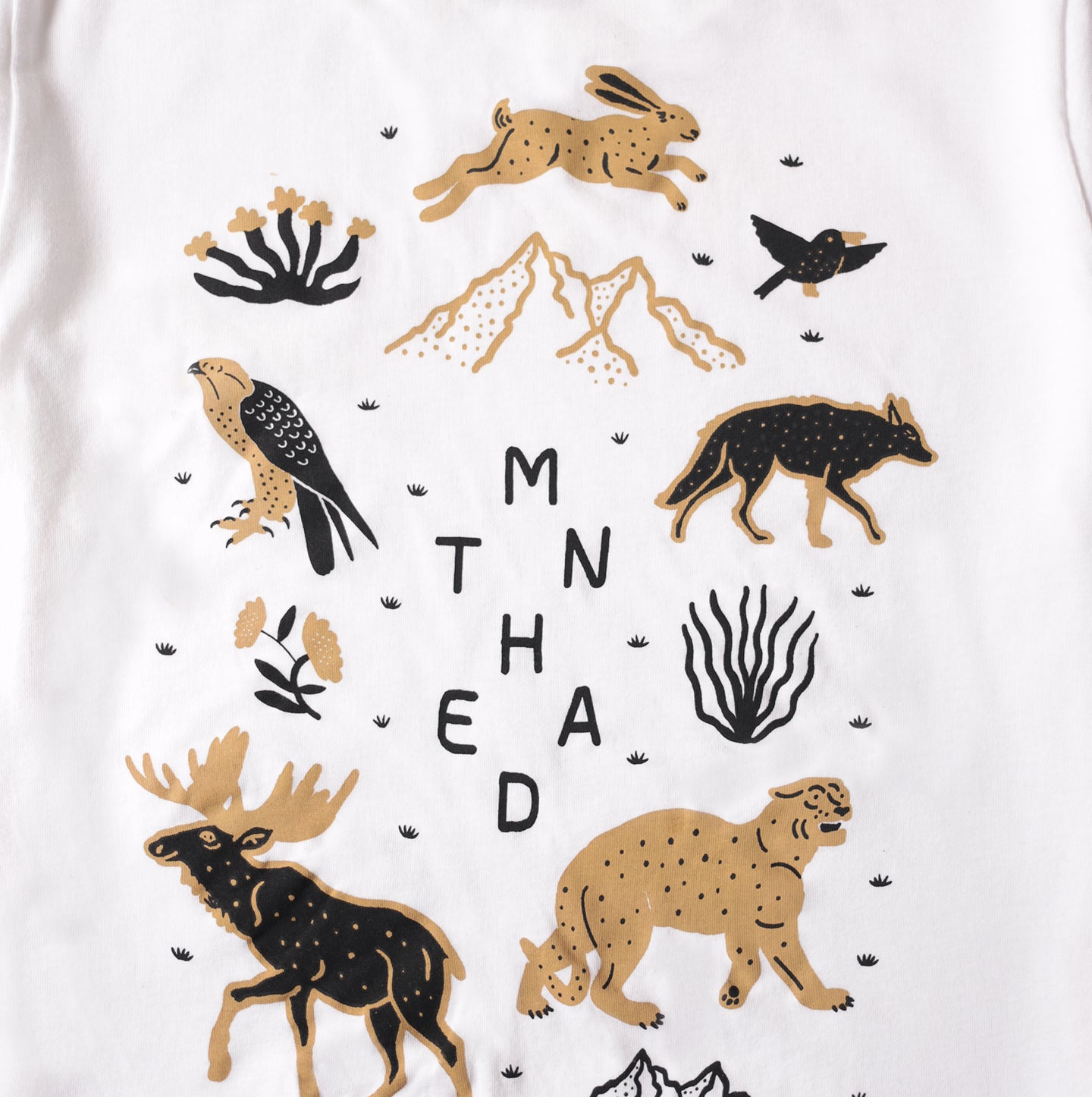 Wild Animal Tee - White