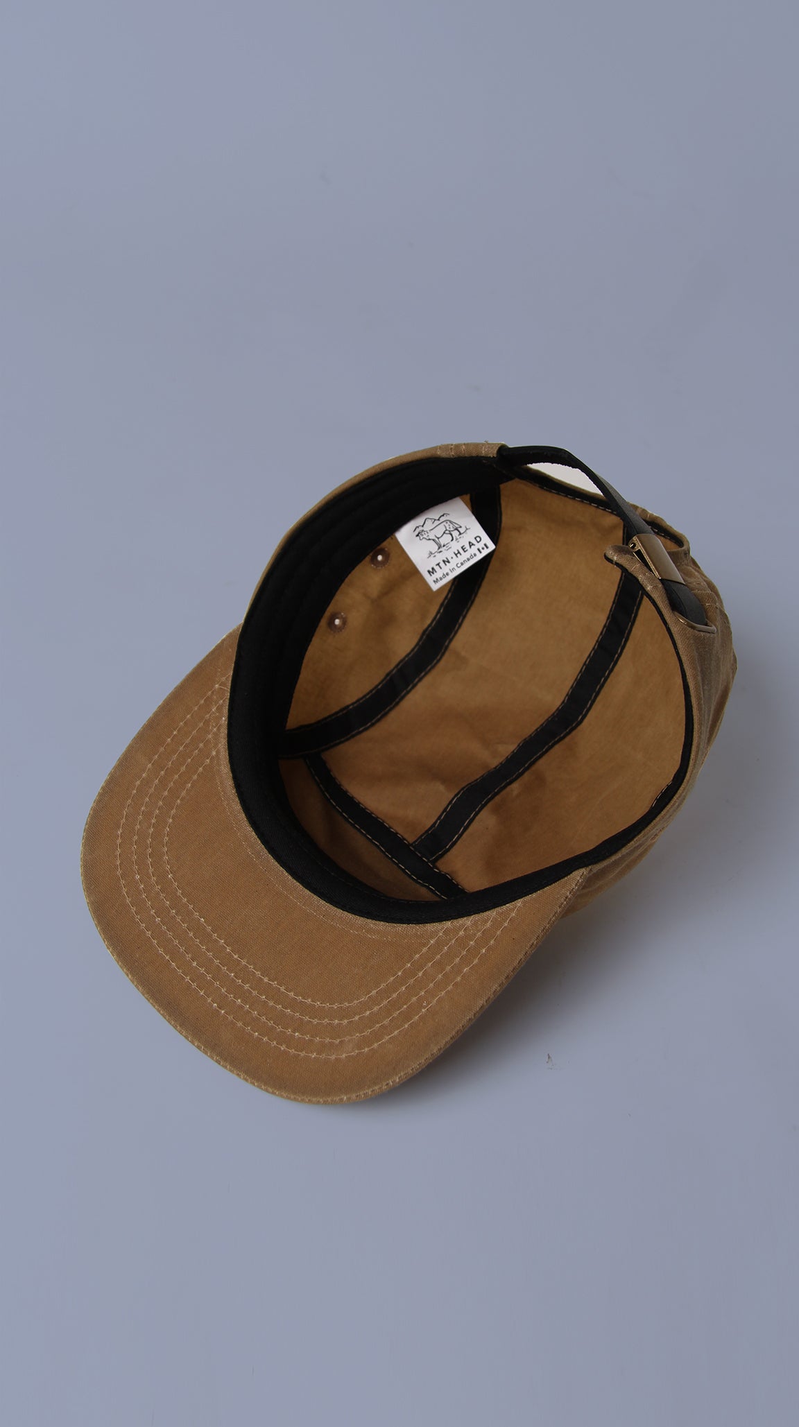 5 Panel - Blank - Field Tan Waxed Cotton