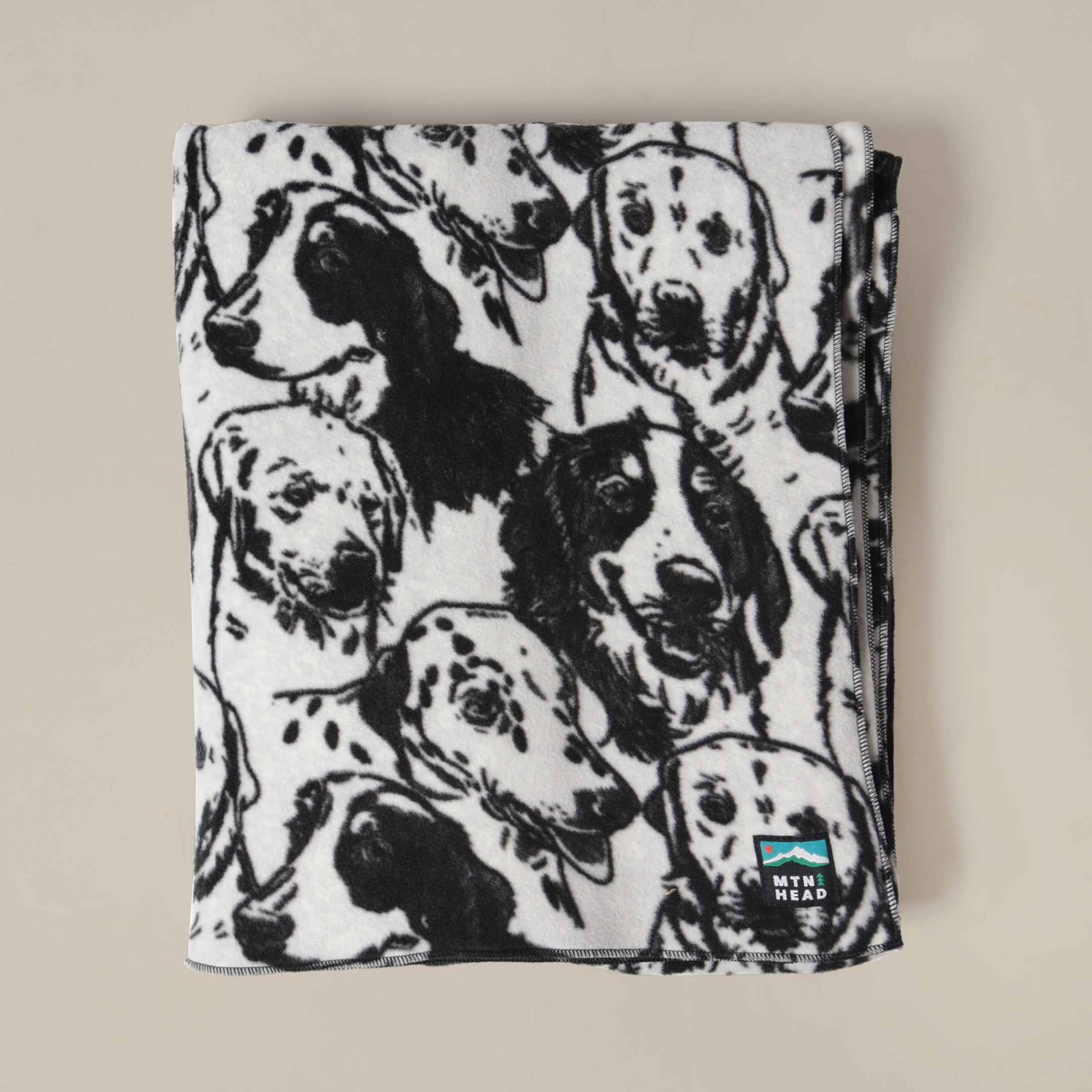 Camp Blanket - Polar Fleece - Dog Camo