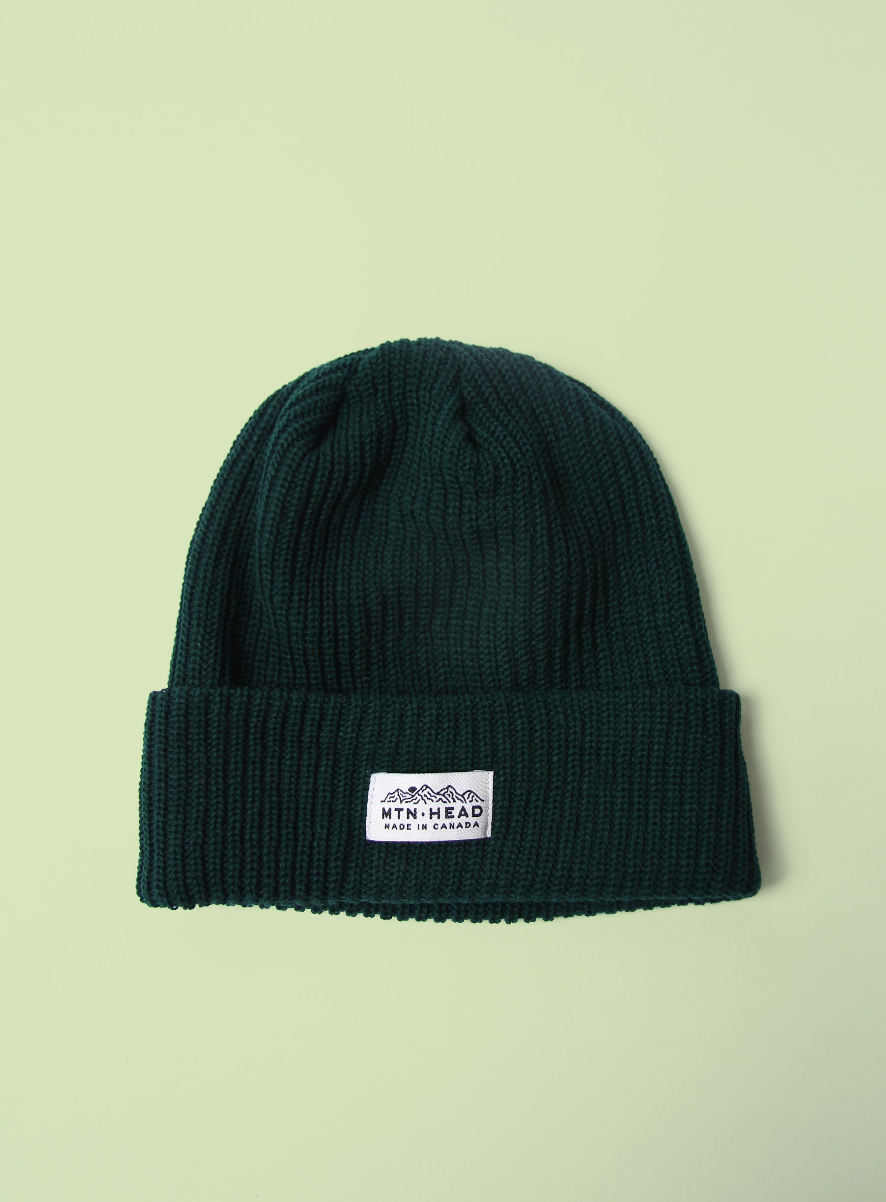 Alpine Knit Toque - Forest Green