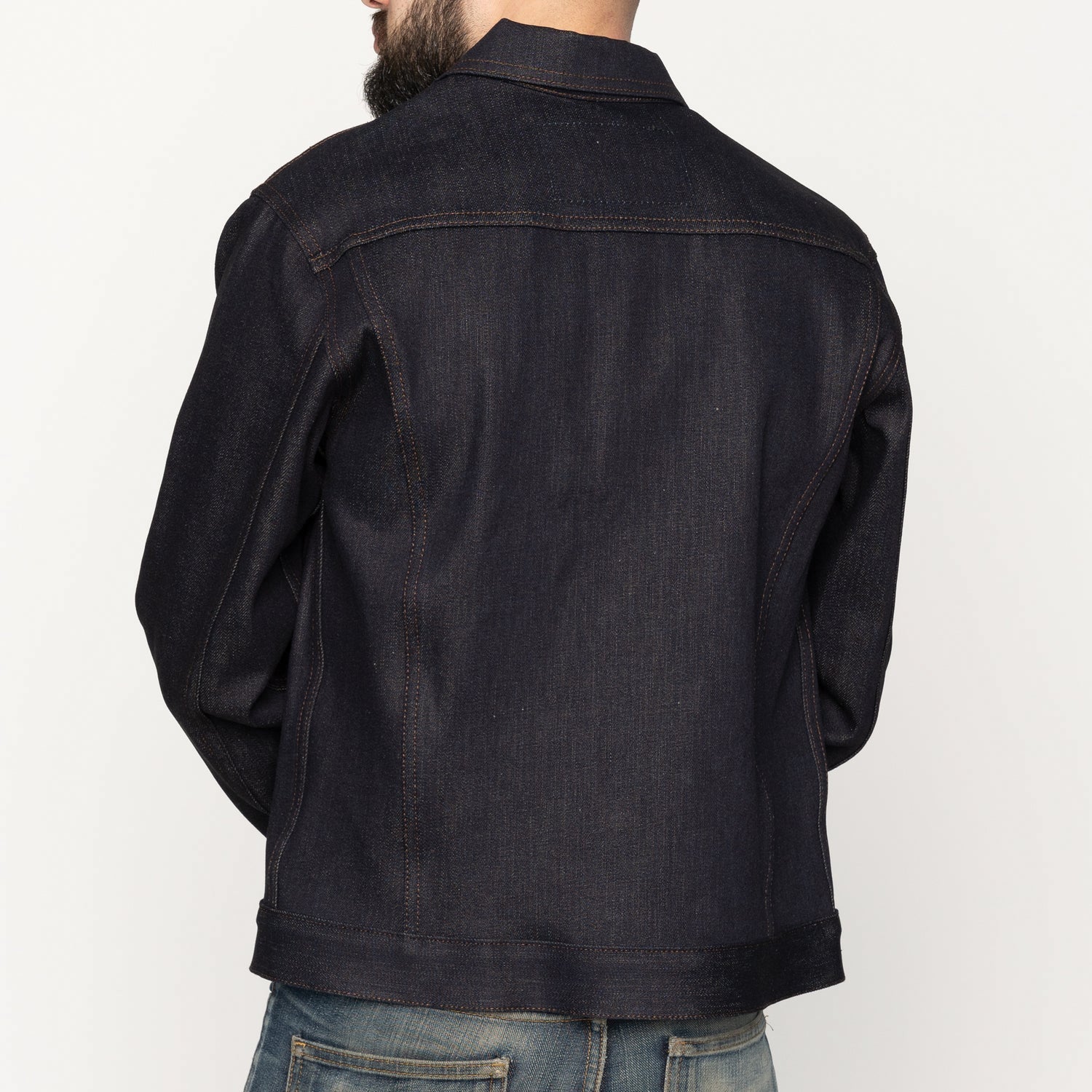 Denim Jacket - Matcha Selvedge