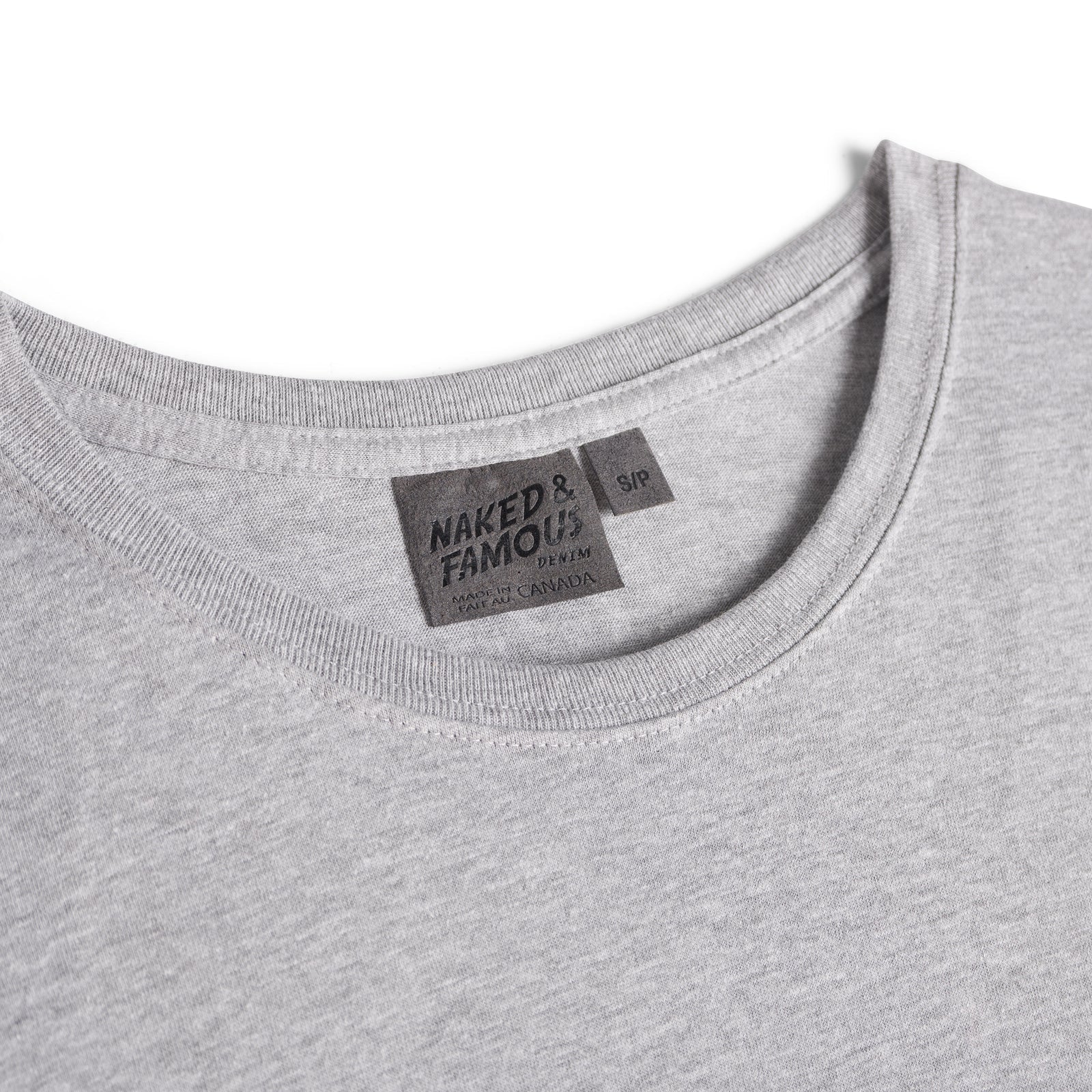 Women's Circular Knit T-Shirt - Ringspun Cotton - Heather Grey