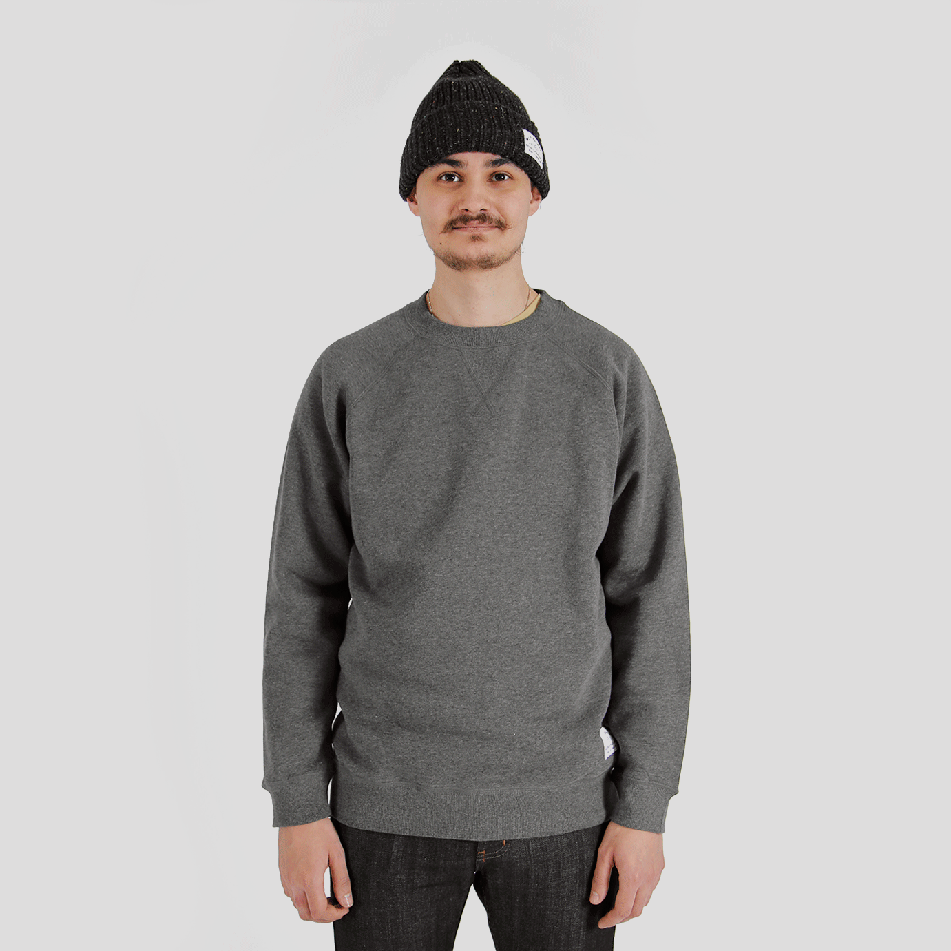 Classic Crew - Charcoal