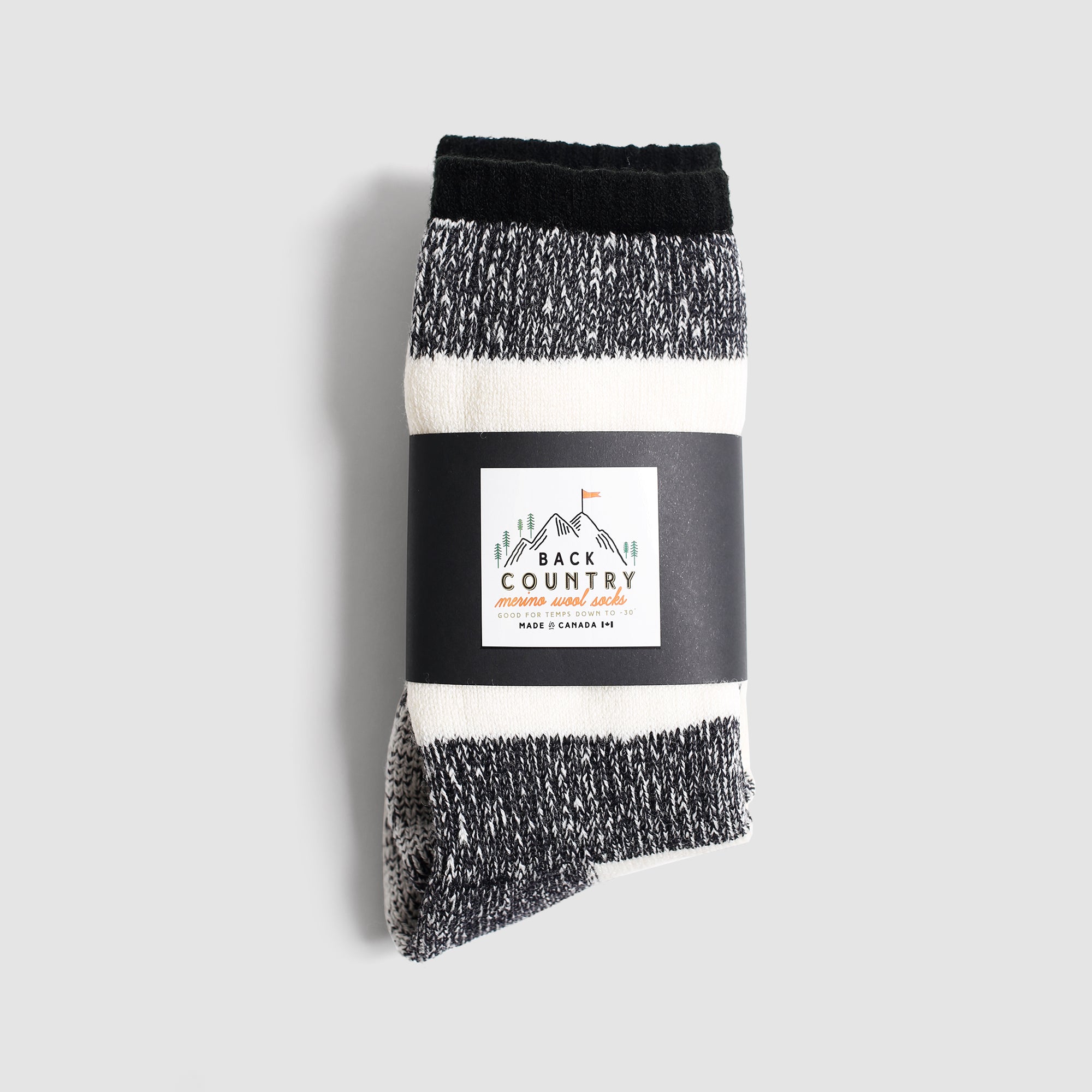 Back Country Sub-Zero Socks - Arctic White