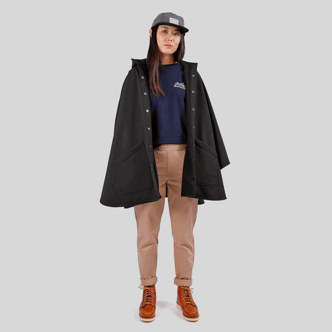 Rain Poncho - Black