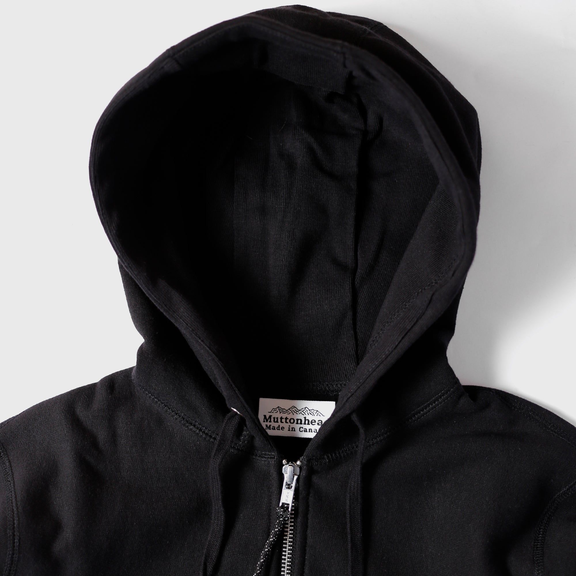 Cabin Zip Hoodie - Black