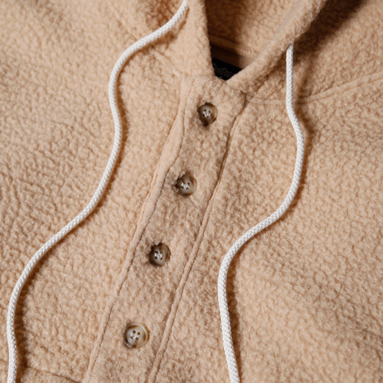 Camping Hoodie -  Camel Sherpa