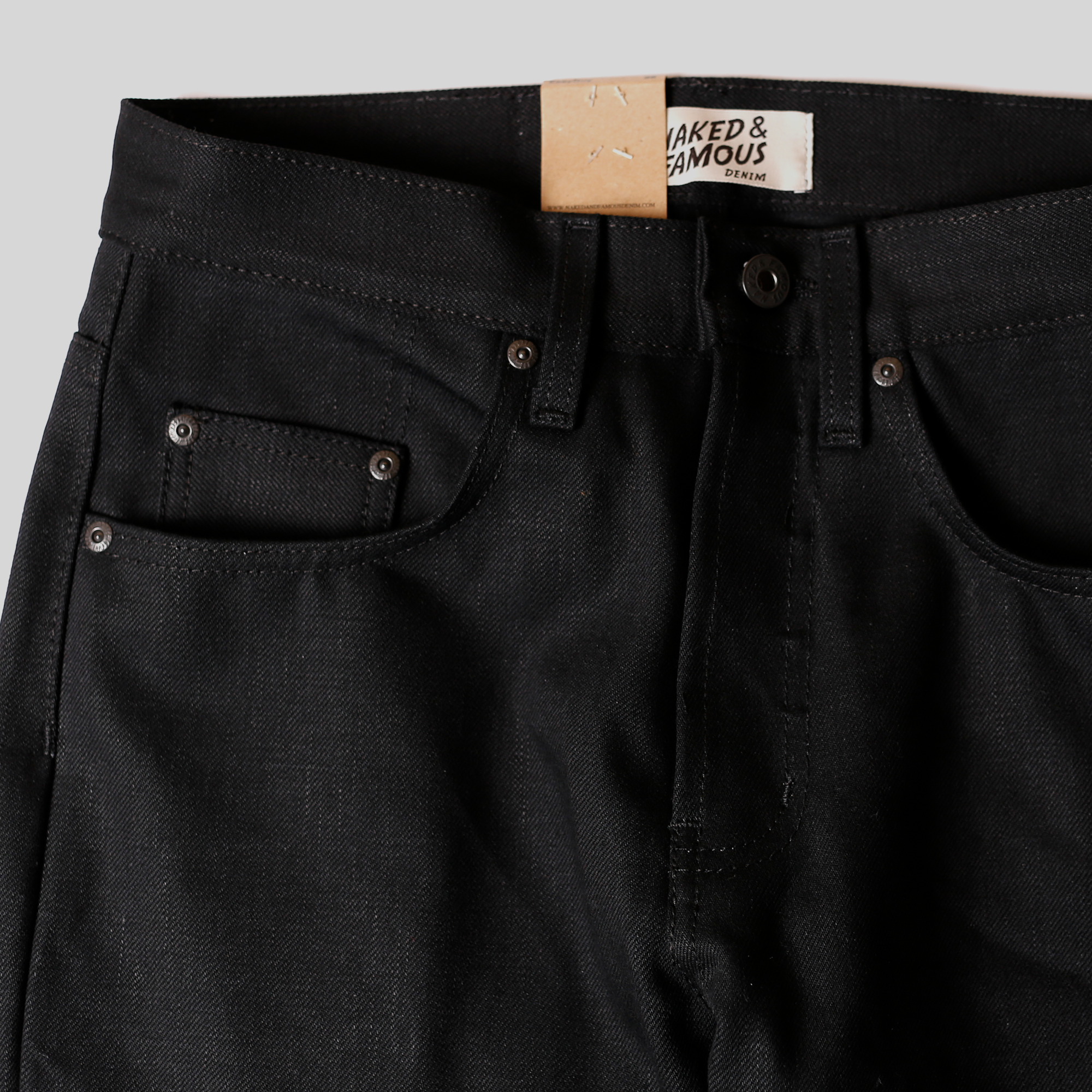 Easy Guy - Solid Black Selvedge