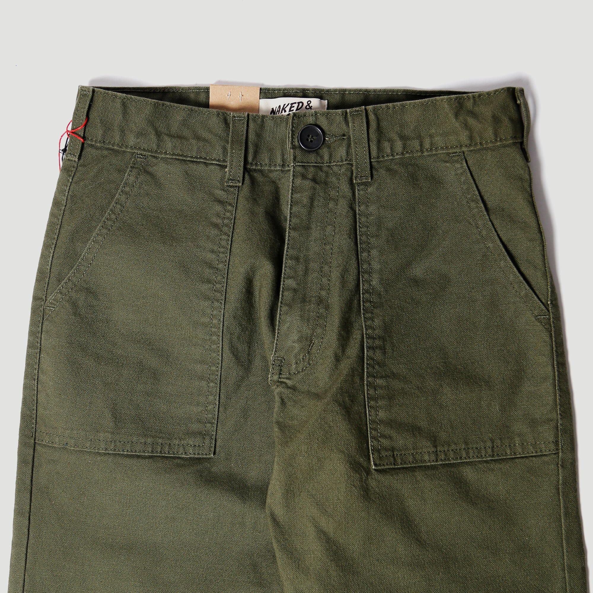 Women's Fatigue Pant - Green Canvas