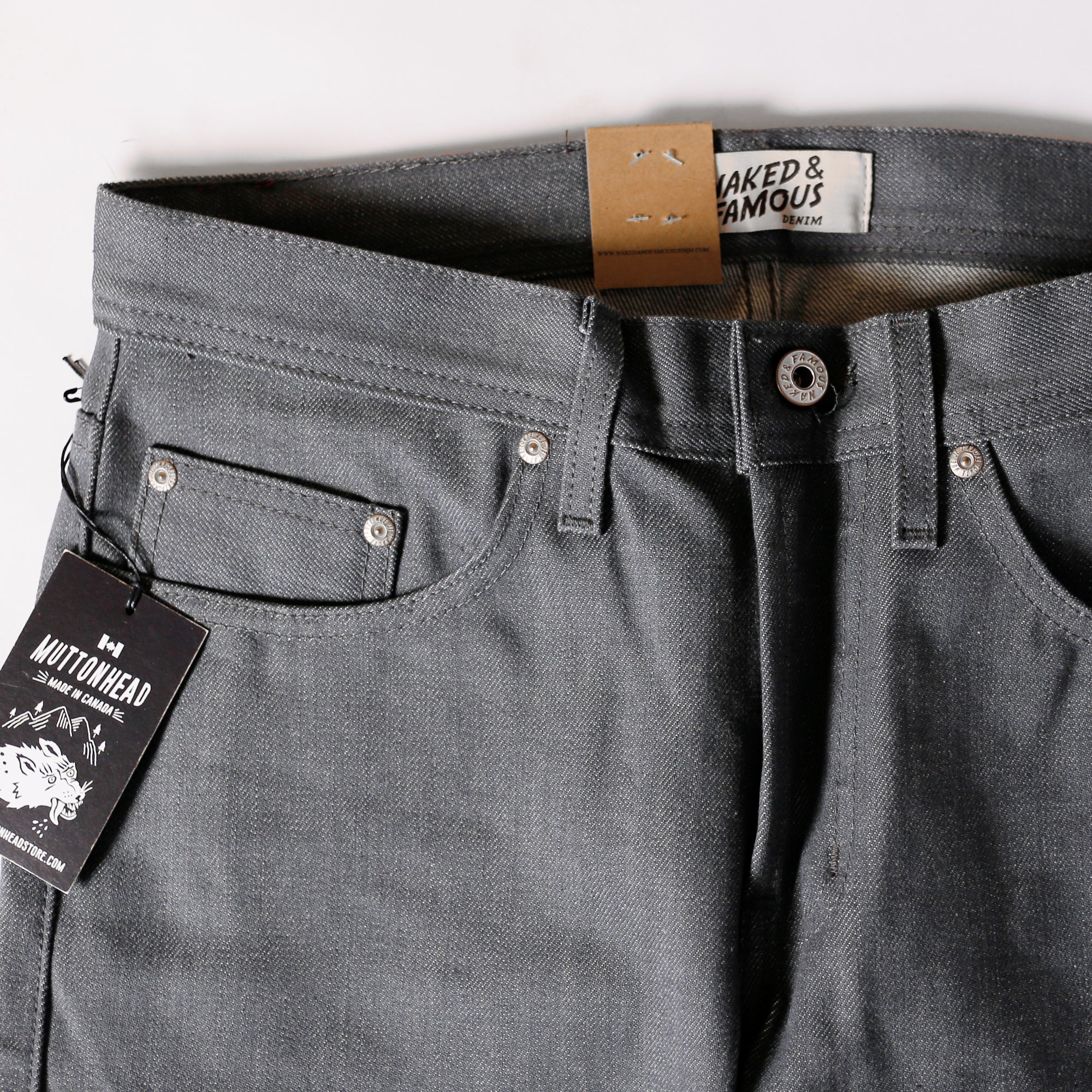 Weird Guy - Grey Selvedge