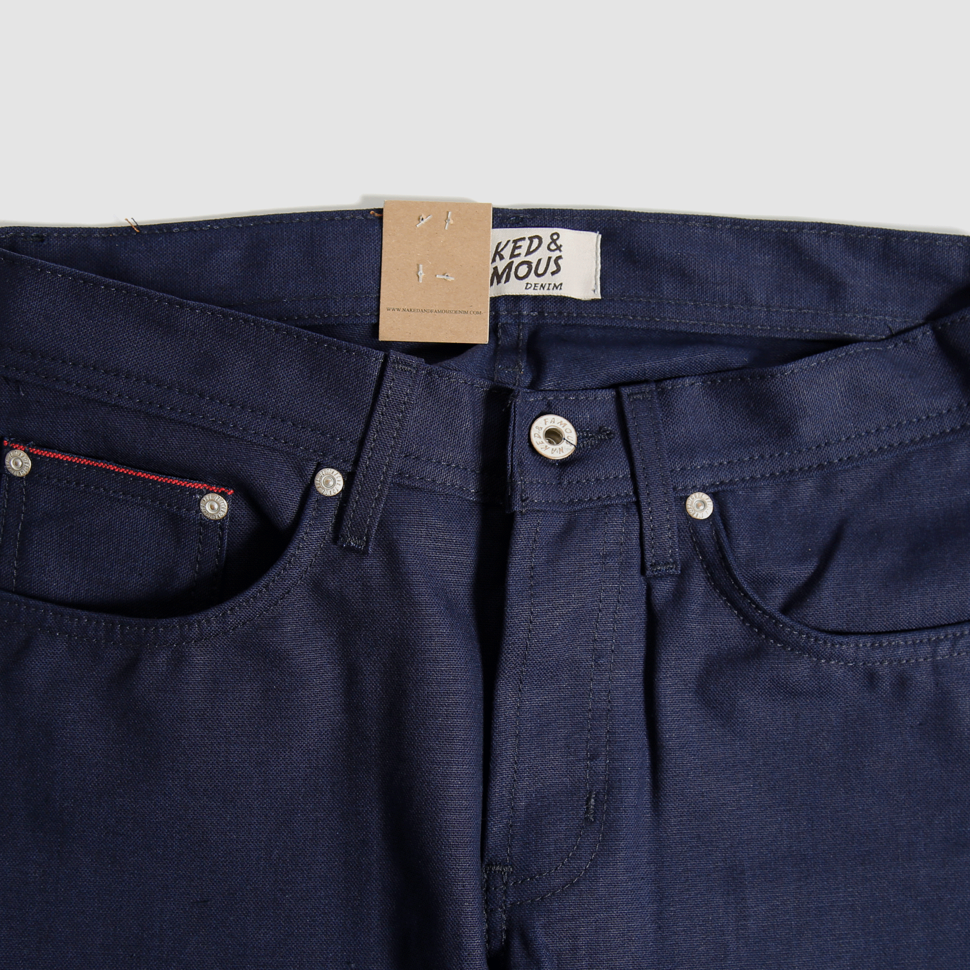 Weird Guy - Duck Canvas Selvedge - Indigo