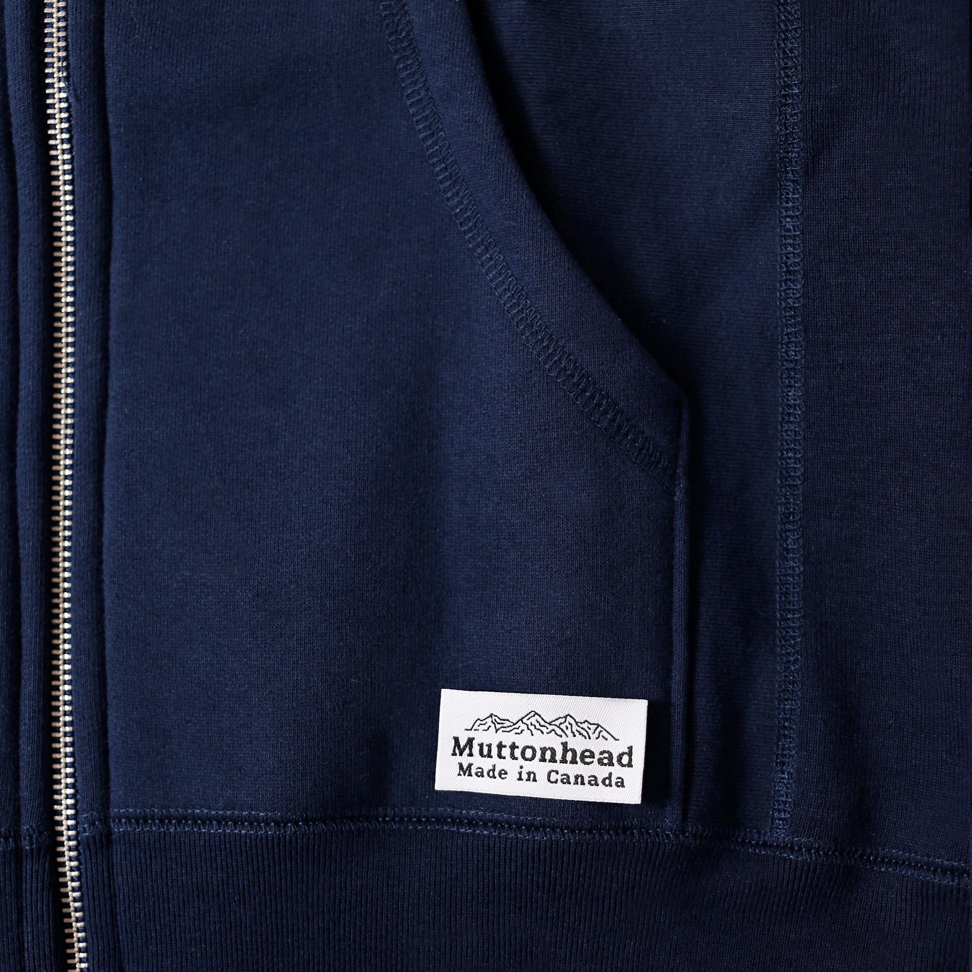 Cabin Zip Hoodie - Navy