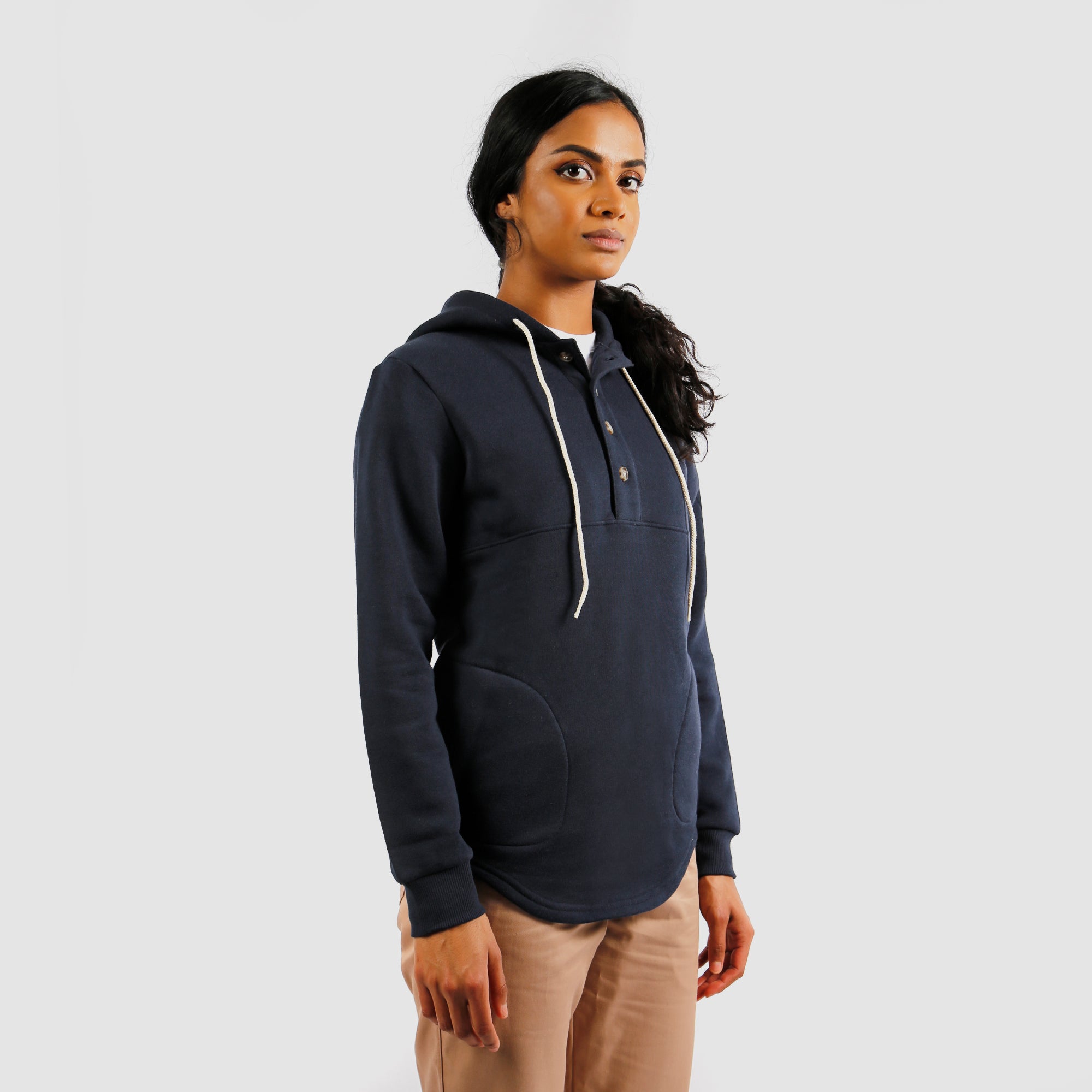 Camping Hoodie - Navy