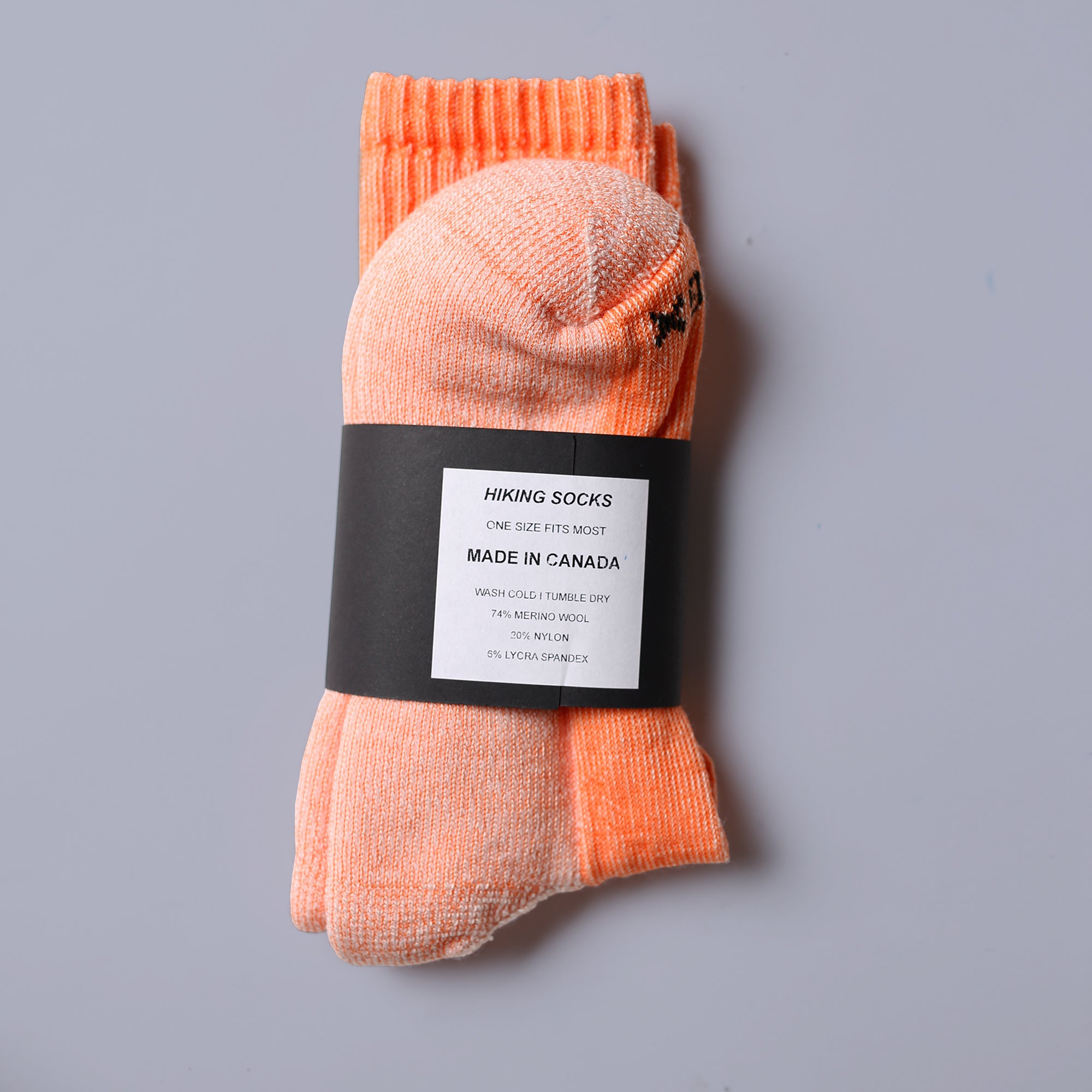 Merino Mountain Hiking Socks - Campfire